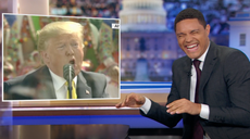 Trevor Noah mocks Trump for 'butchering' speech during India visit