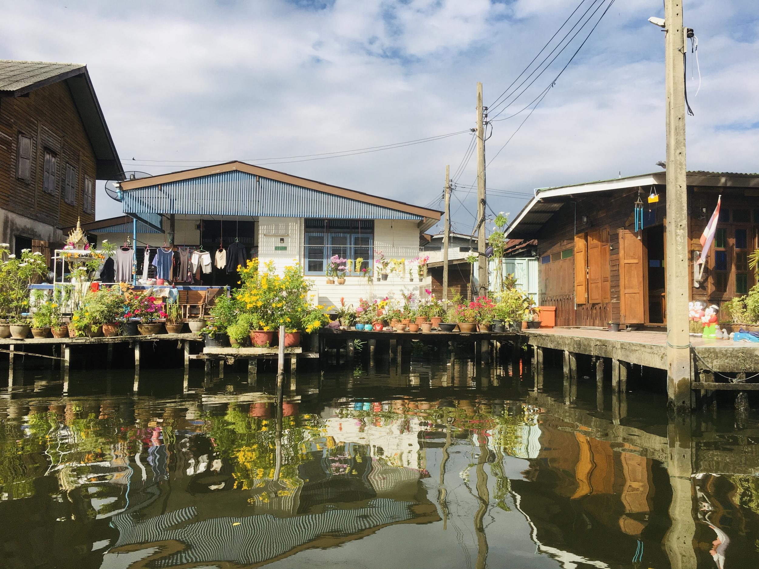 Seeing Bangkok from the water gives a different perspective