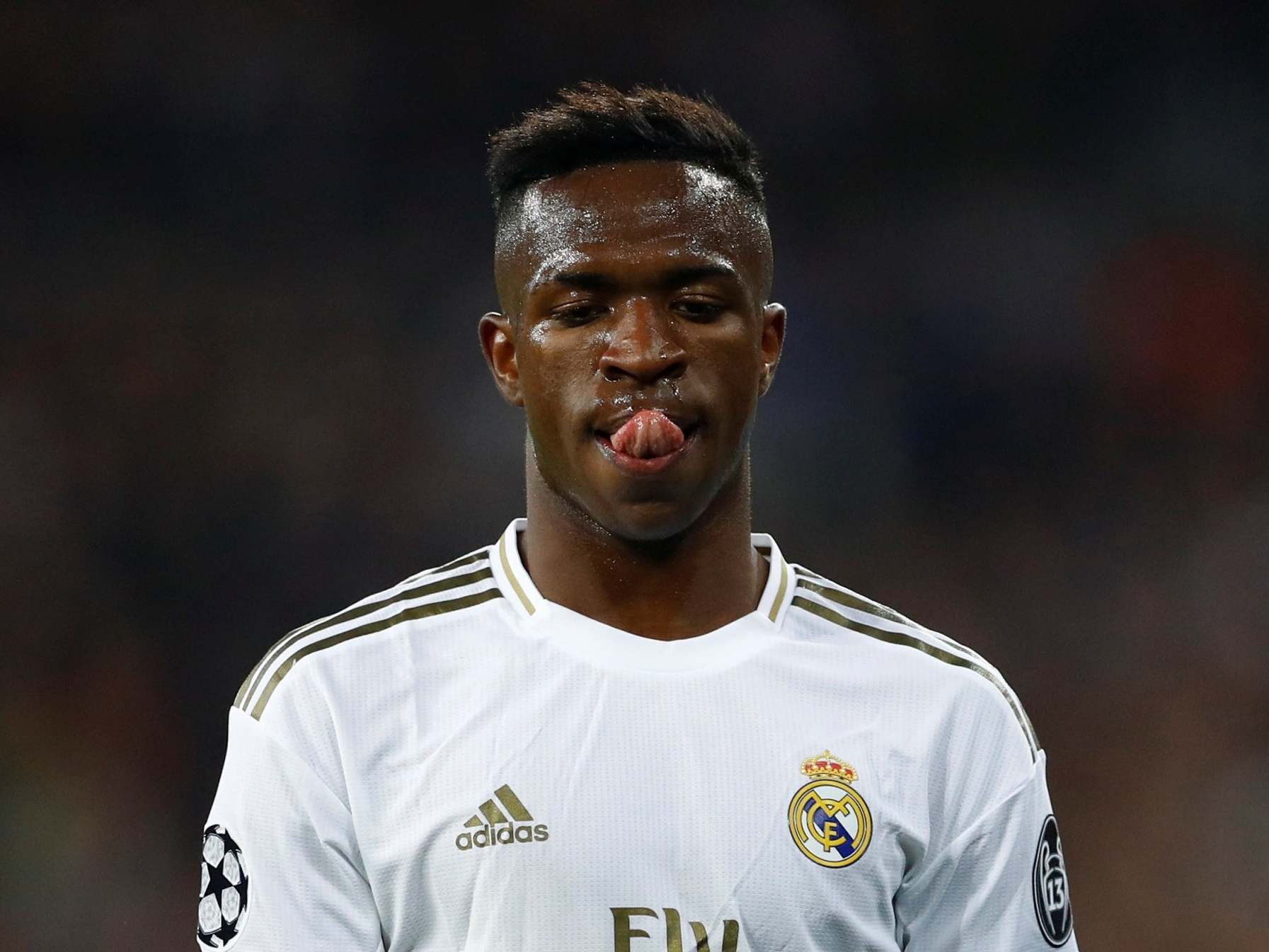 Vinicius Jr was annoyed by the refereeing in Real Madrid vs Man City