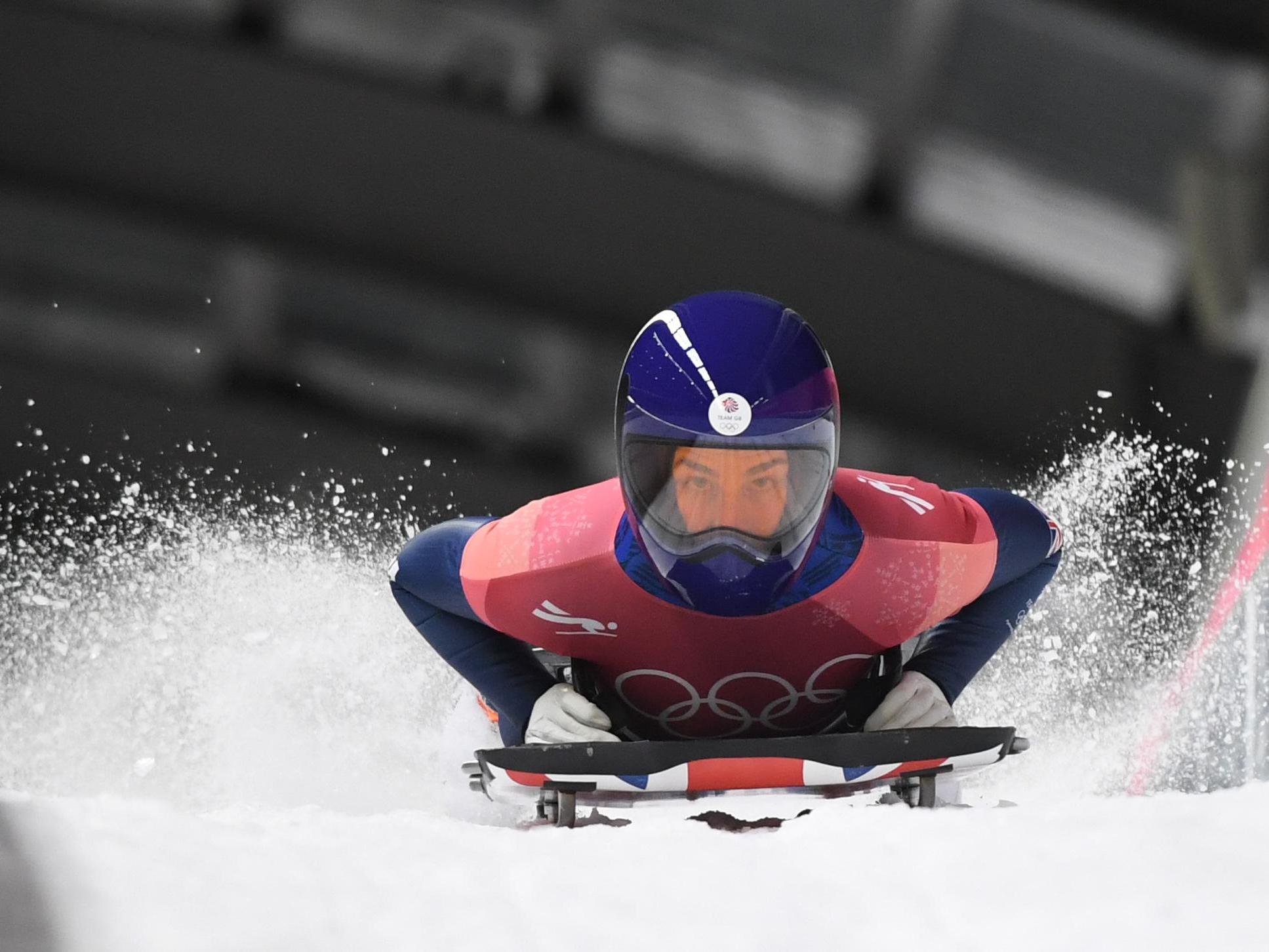 Deas took bronze in the women's skeleton in PyeongChang