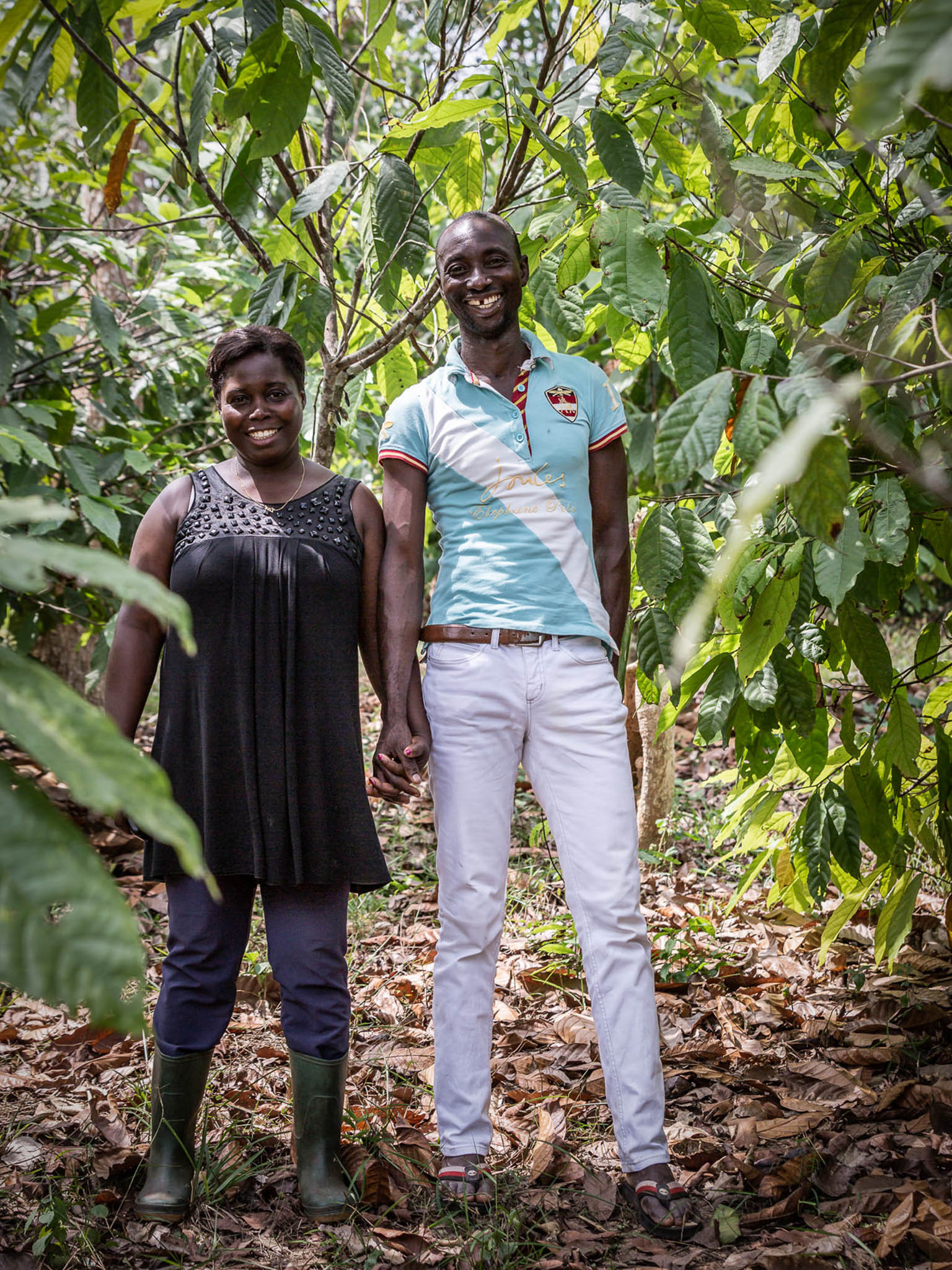 Rosine and her husband say earning their own incomes is good for their relationship