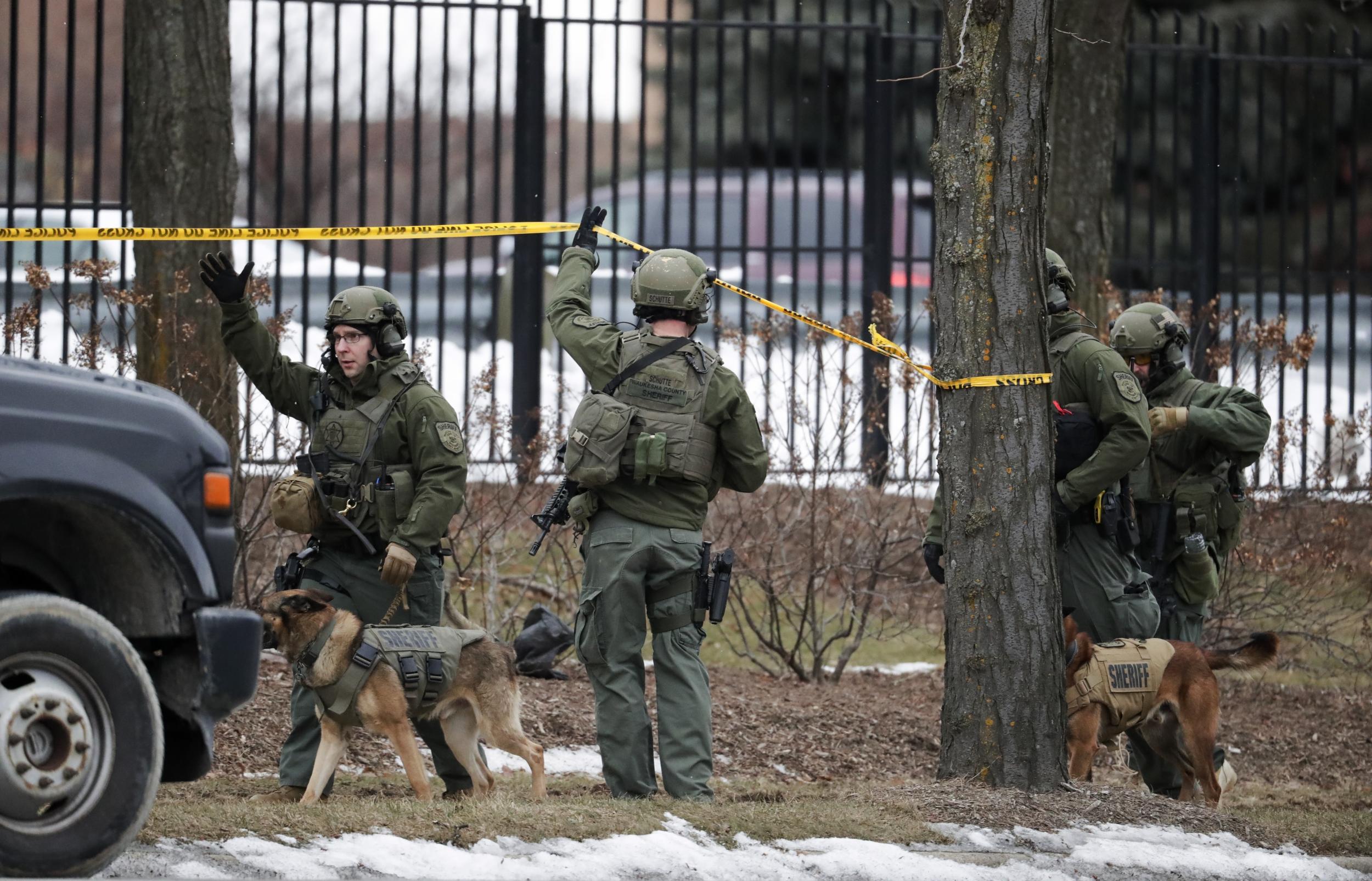 Police respond to a shooting at Molson Coors brewery in Milwaukee that left six dead, including the shooter.