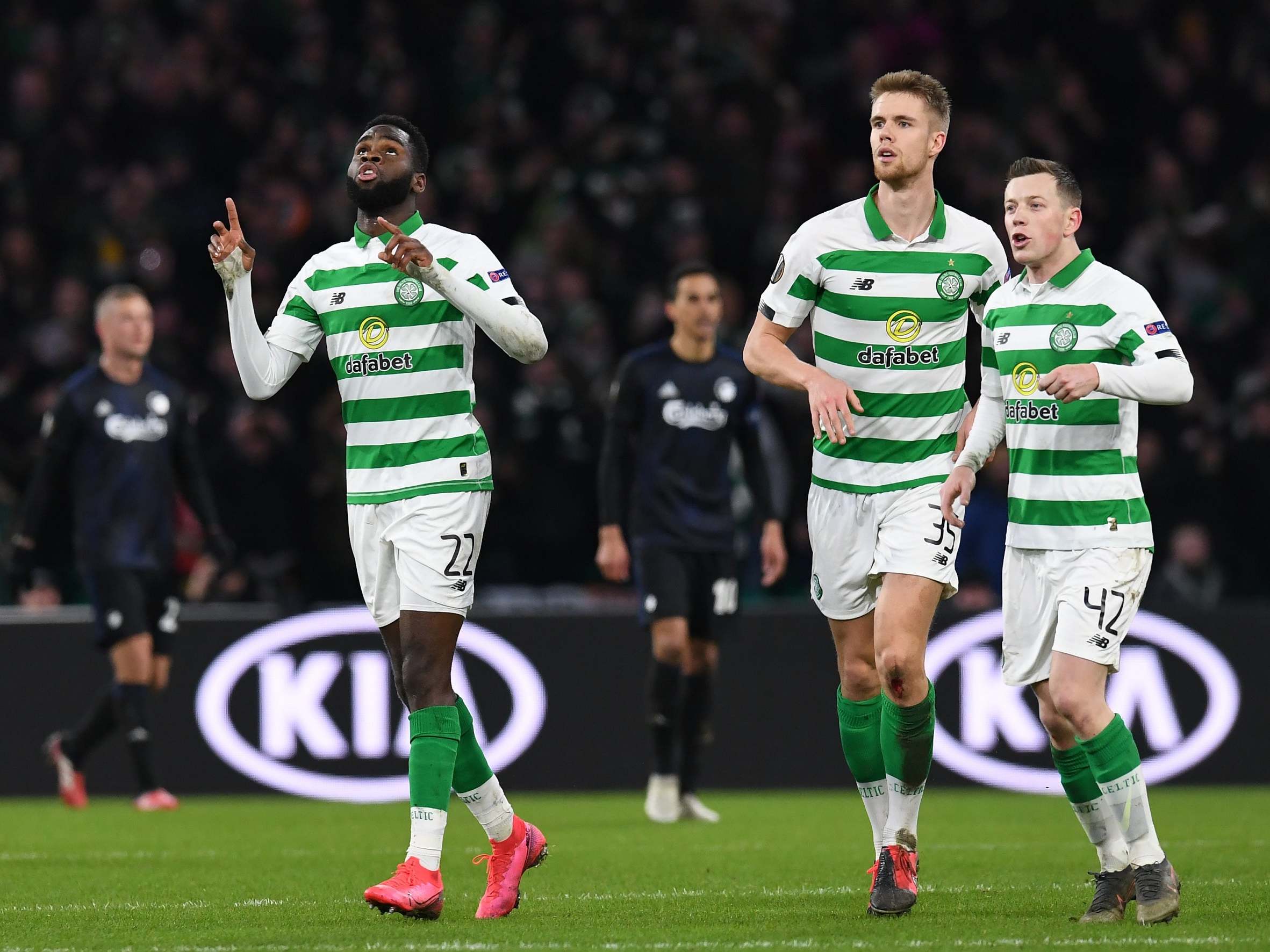 Odsonne Edouard had brought Celtic level