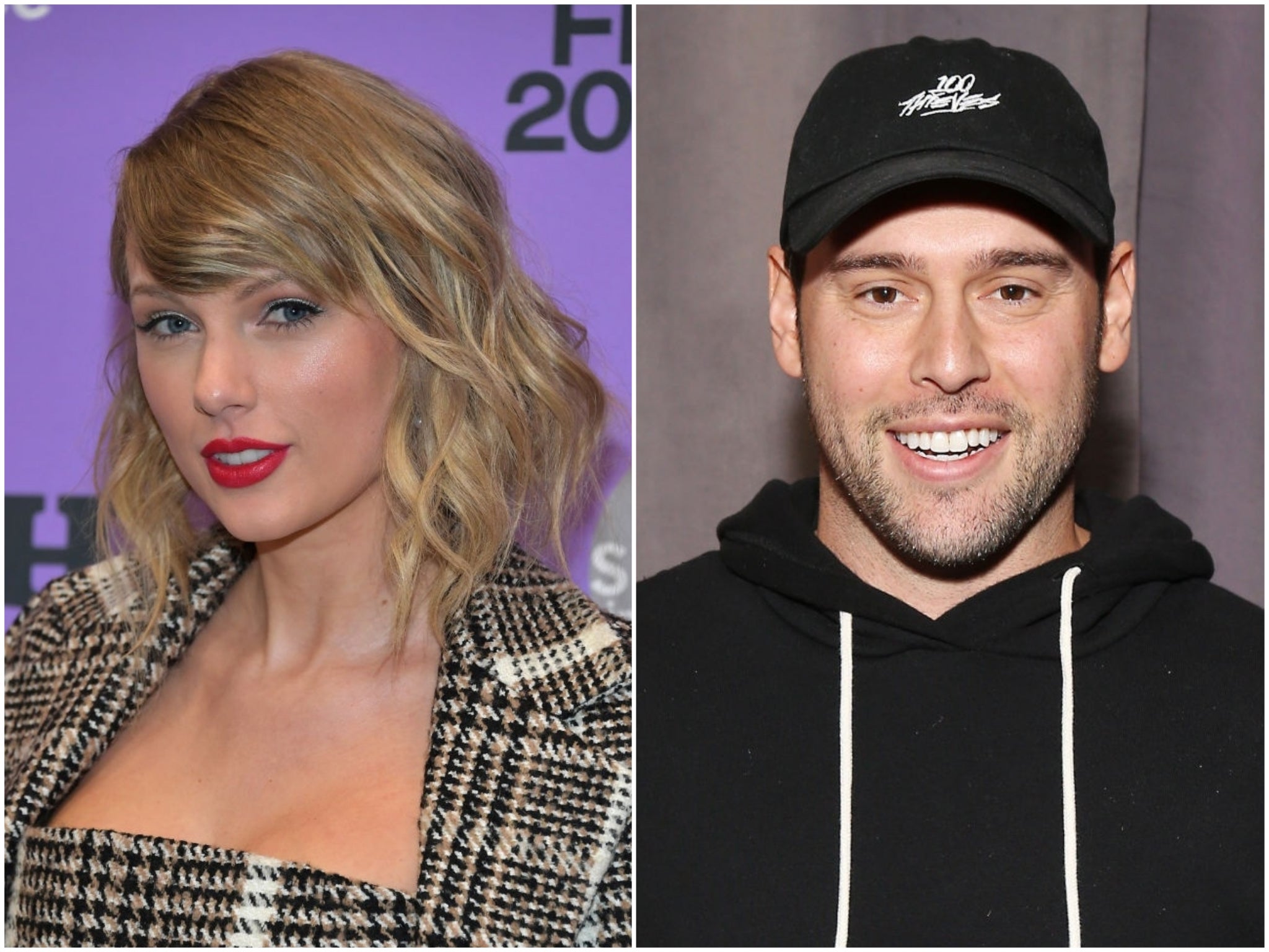 Taylor Swift and Scooter Braun