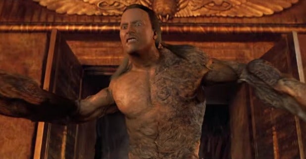 The Scorpion King in The Mummy Returns