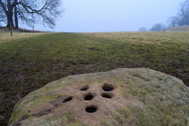 Eyam villagers placed themselves under quarantine, marked by the boundary stone