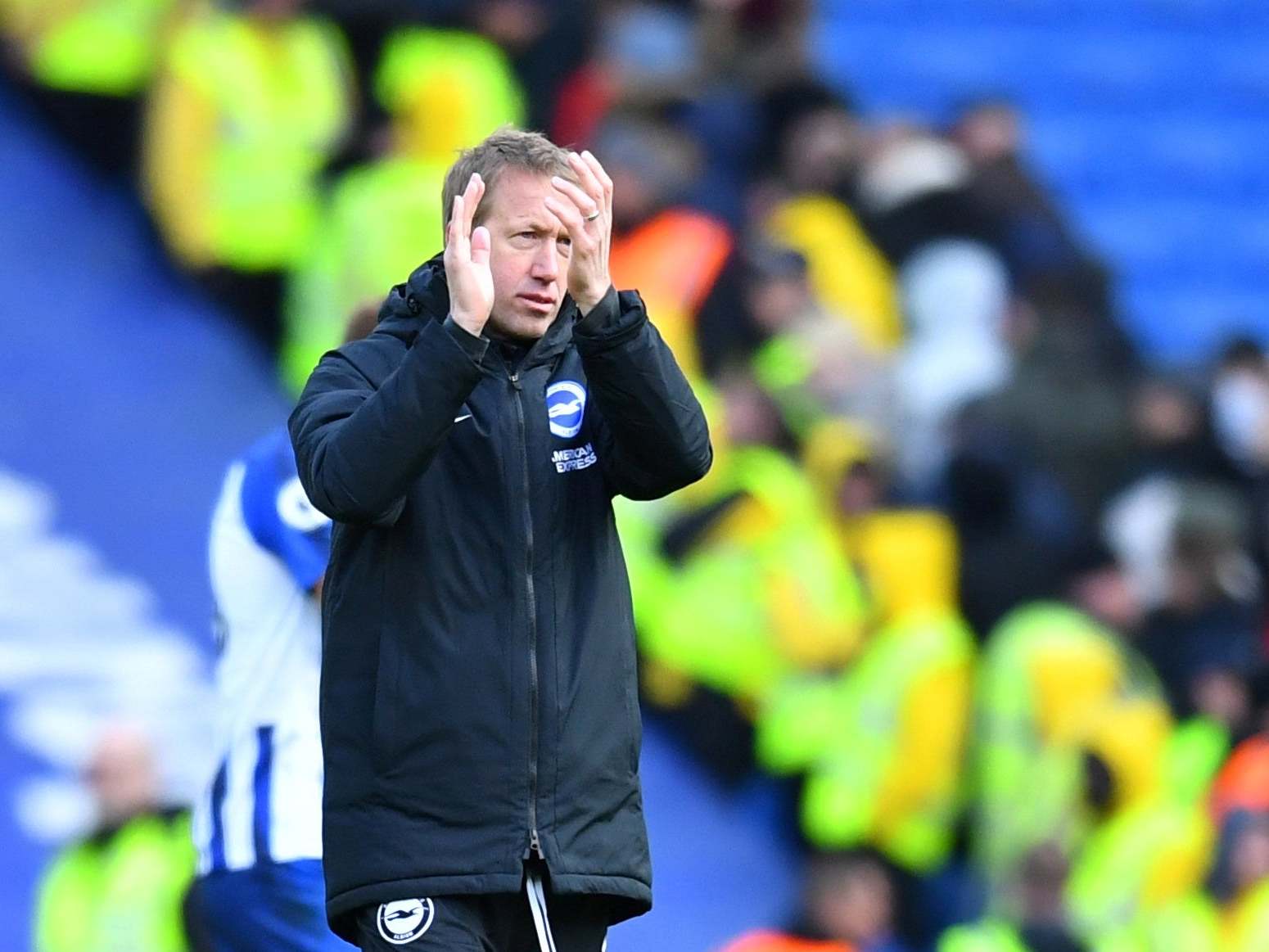 It was a frustrating afternoon for Brighton manager Graham Potter