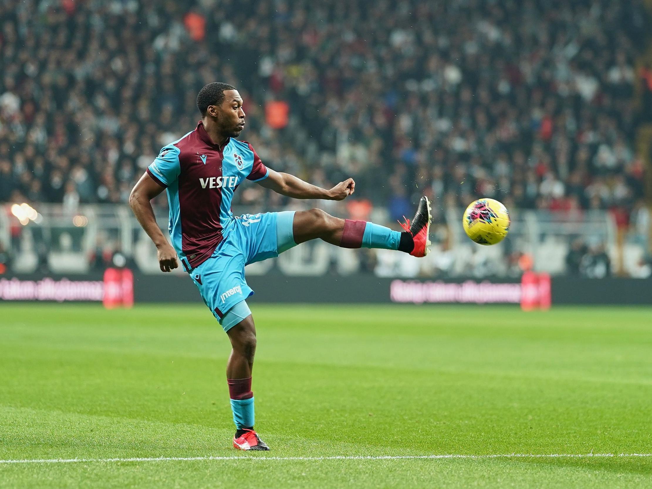 Daniel Sturridge in action for Trabzonspor