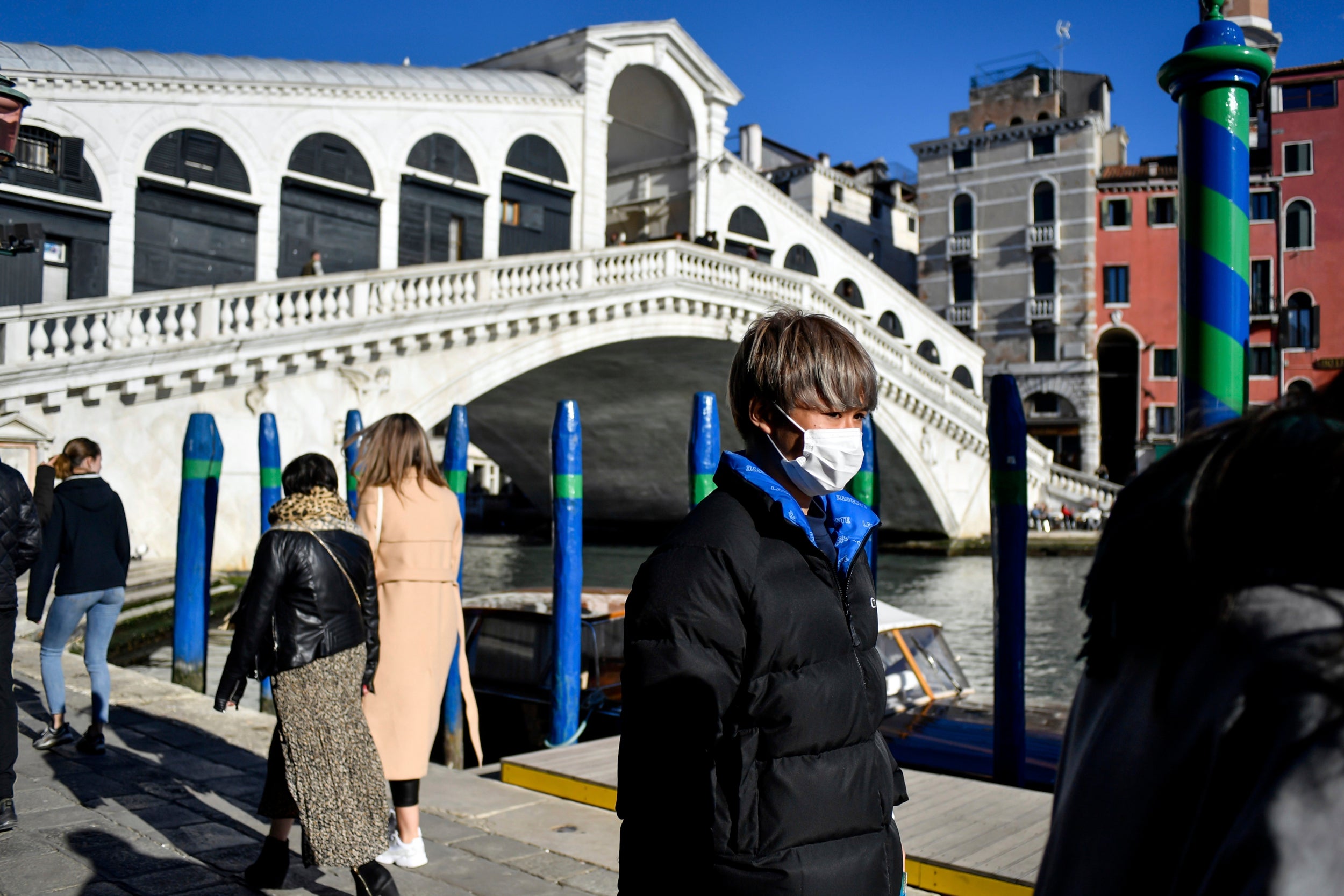 Italy confirmed its death toll had risen to 52 - an increase of 18 on the previous day