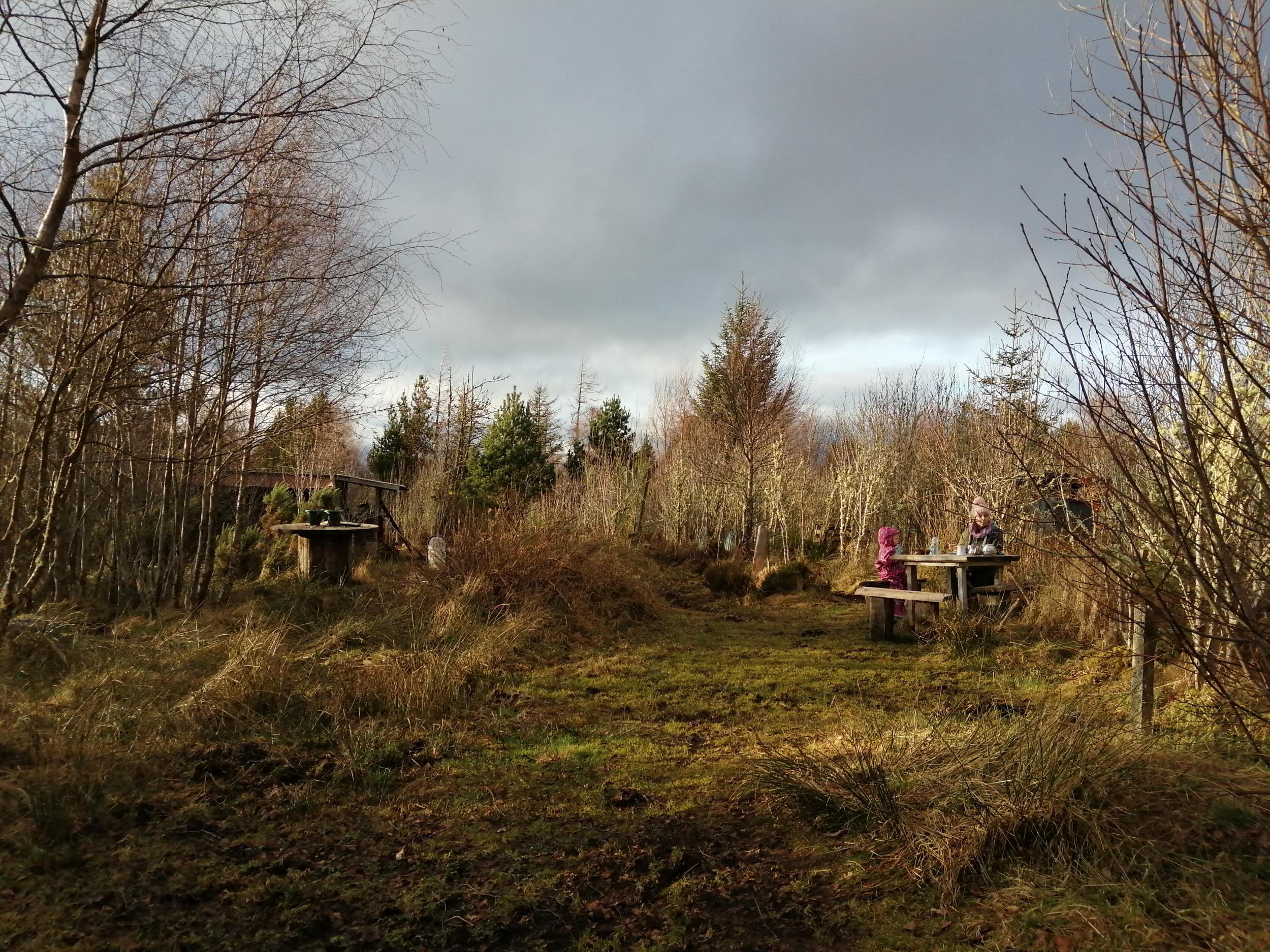 The Eco-campsite and Cafe is a welcome sight for wanderers