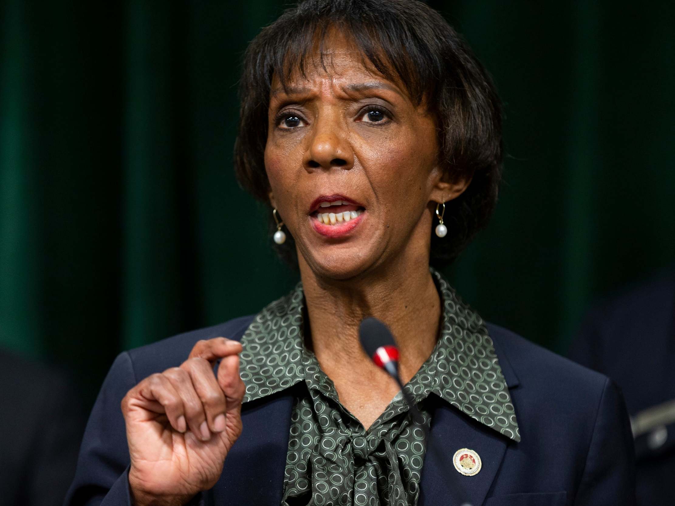 Jackie Lacey has been criticised over police shootings and her support for the death penalty