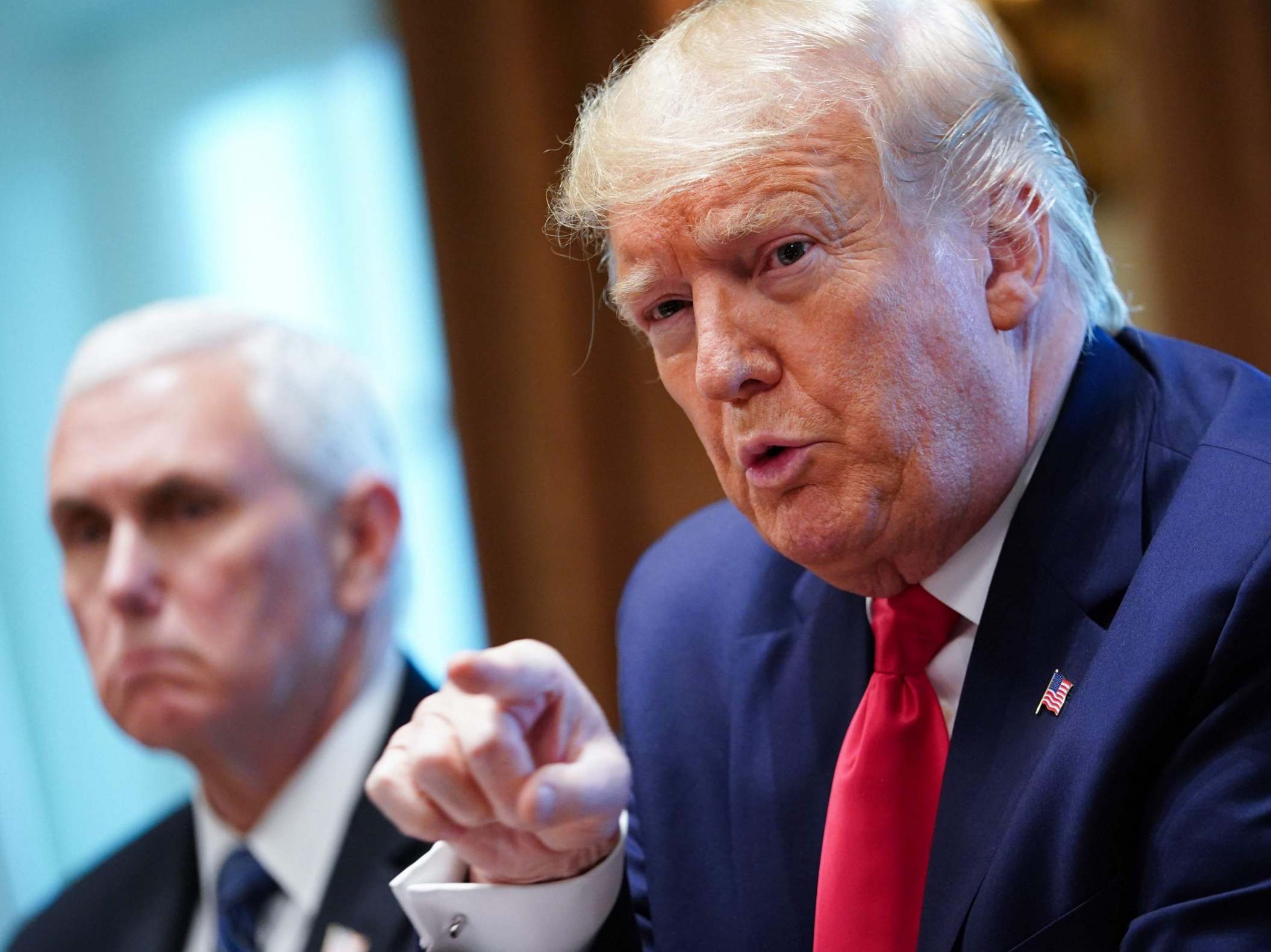 Donald Trump revealed he had spoken to the head of the Taliban