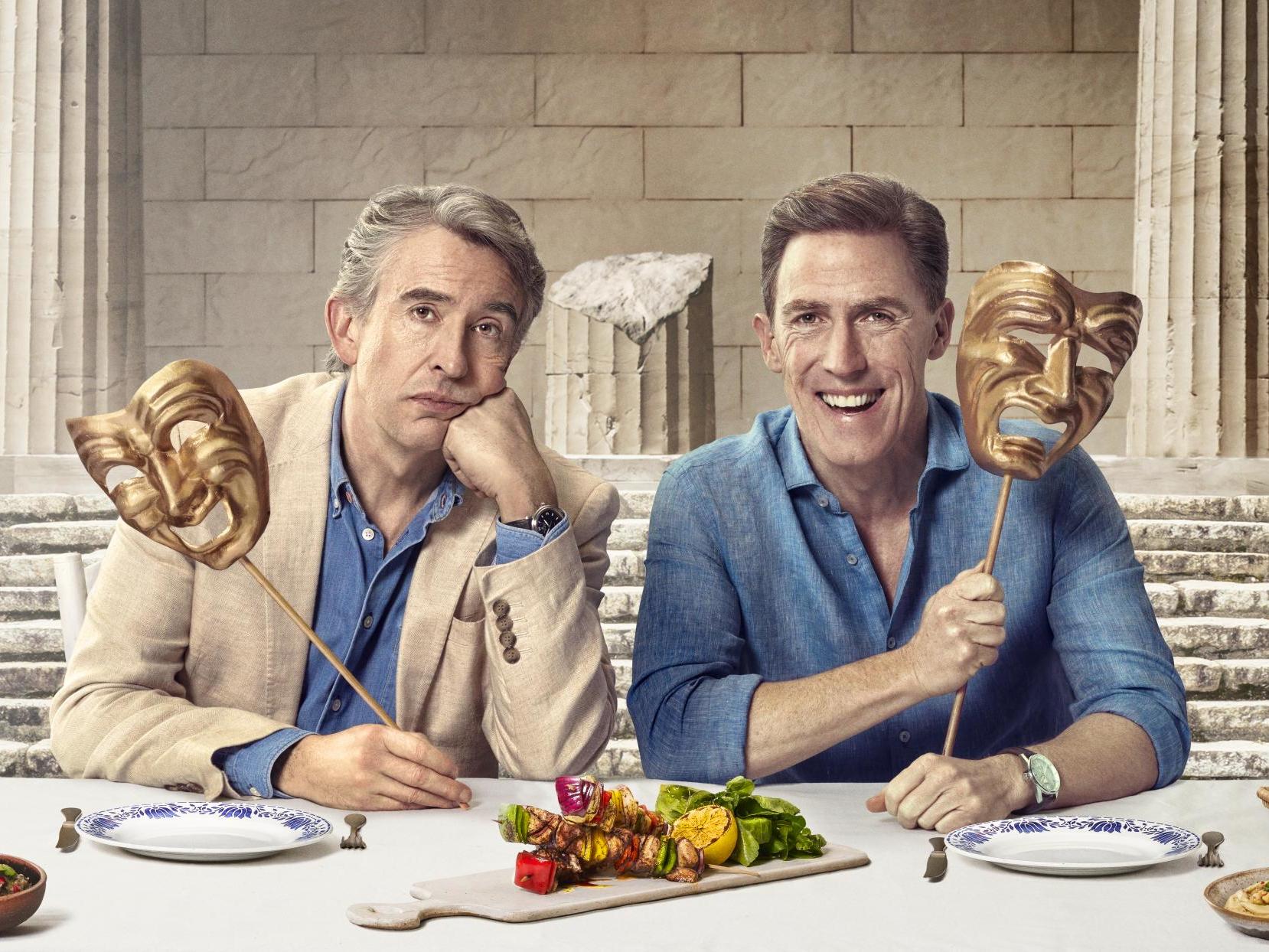 Coogan and Brydon are towers of neediness, unable to go for more than a few seconds without seeking a laugh