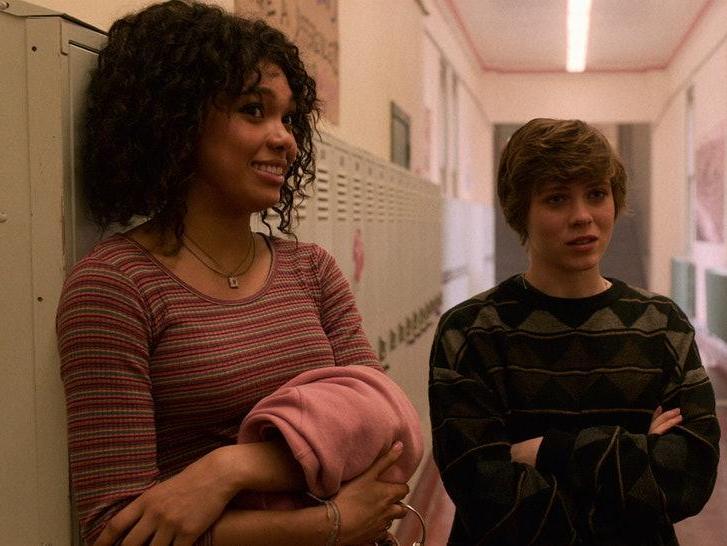 Sofia Bryant and Sophia Lillis in ‘I Am Not Okay with This’