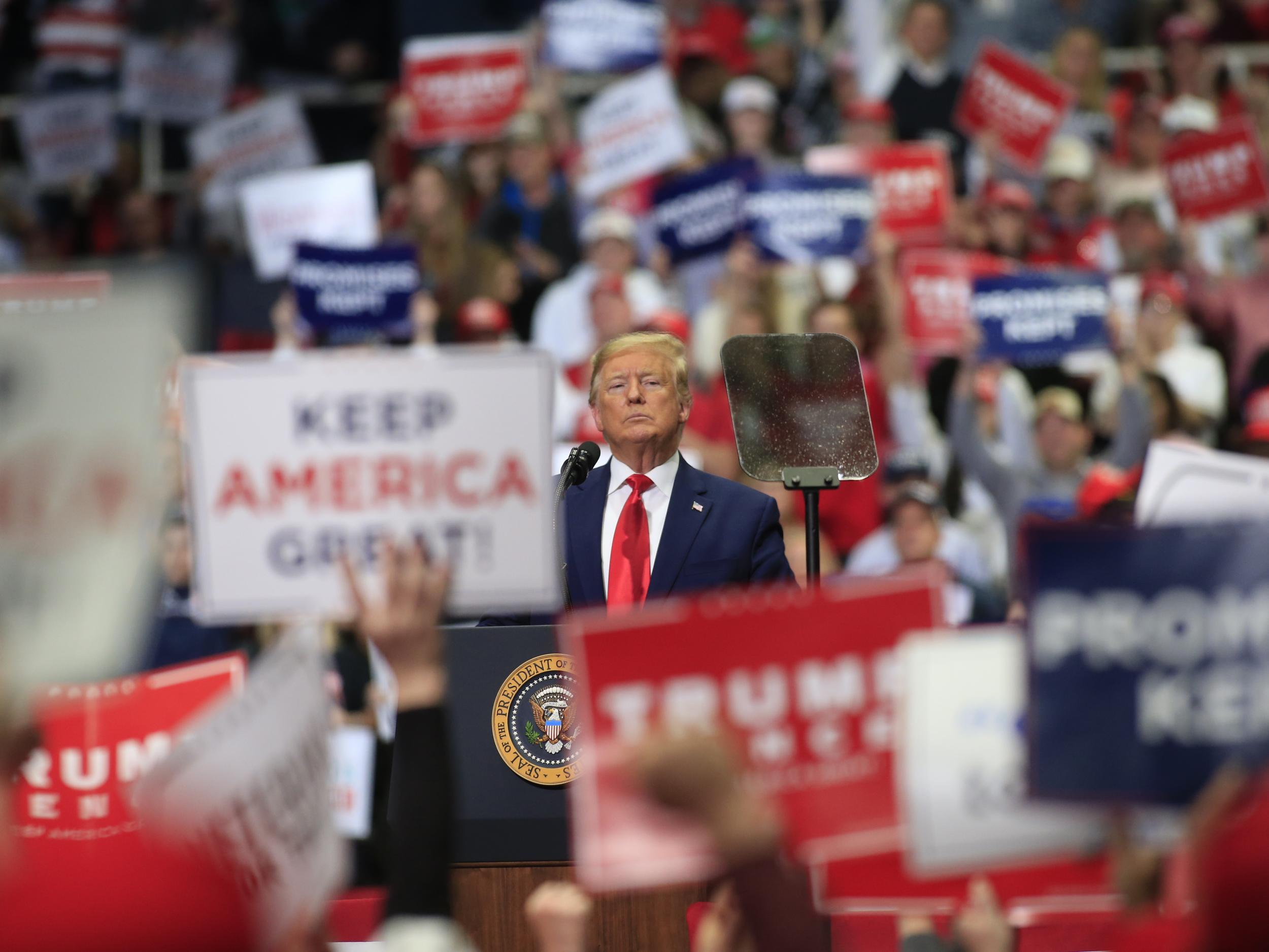 Related video: Trump claims he 'dominated streets with compassion' and announces new policing plan in black communities