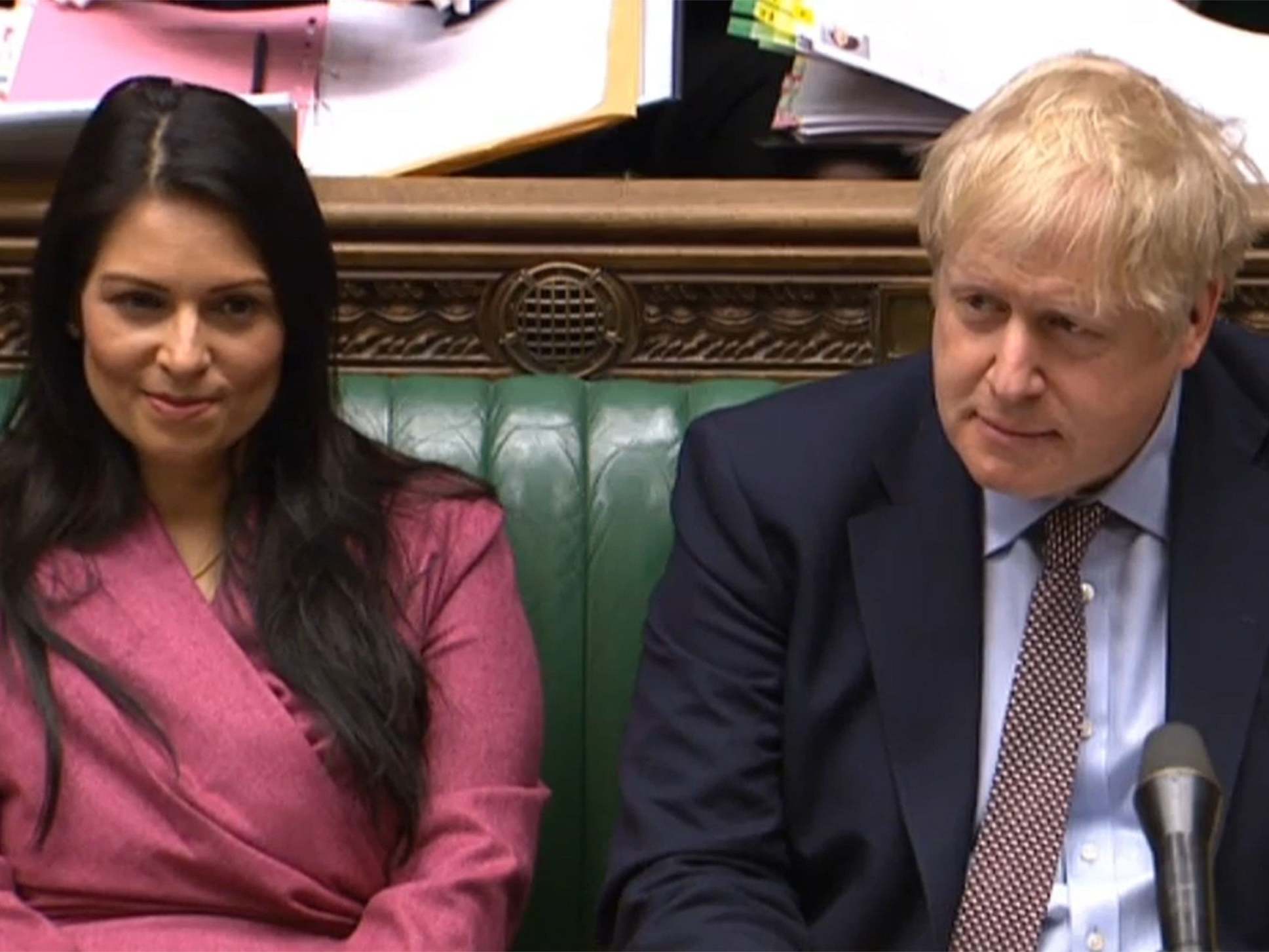 Boris Johnson refuses to say if he was aware of Priti Patel bullying allegations