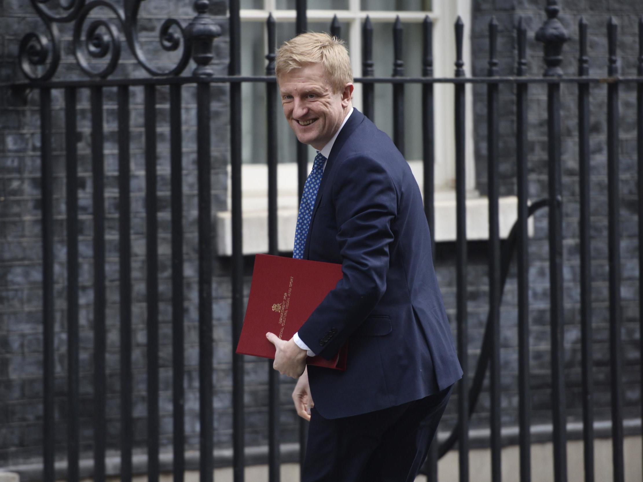 Culture secretary Oliver Dowden