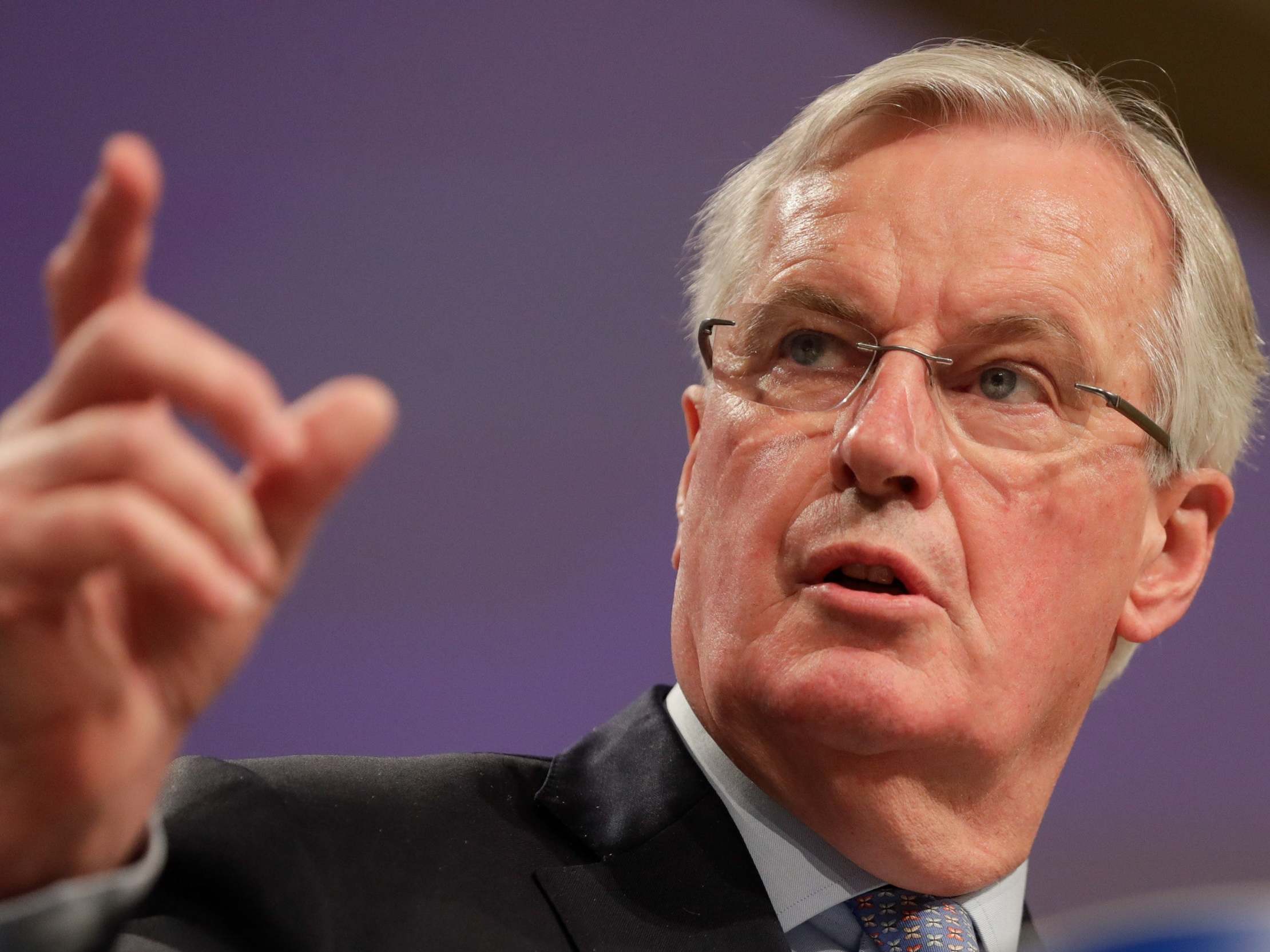 Michel Barnier and his UK counterpart David Frost both have coronavirus symptoms