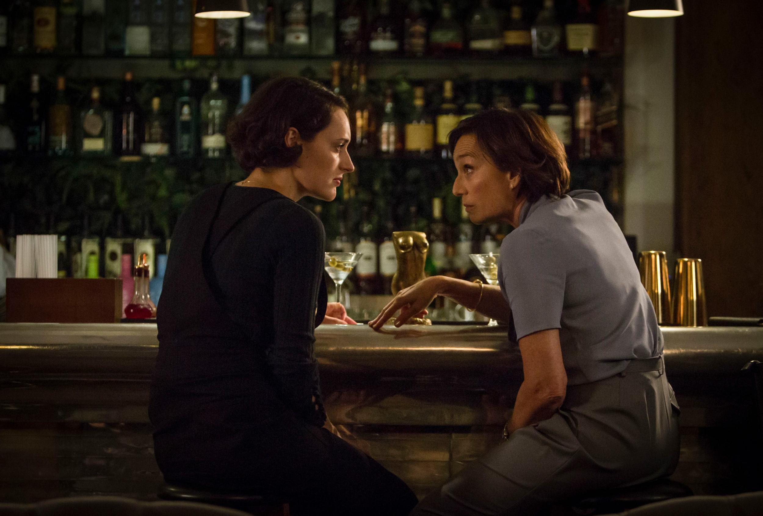 Phoebe Waller-Bridge and Kristin Scott Thomas in ‘Fleabag’