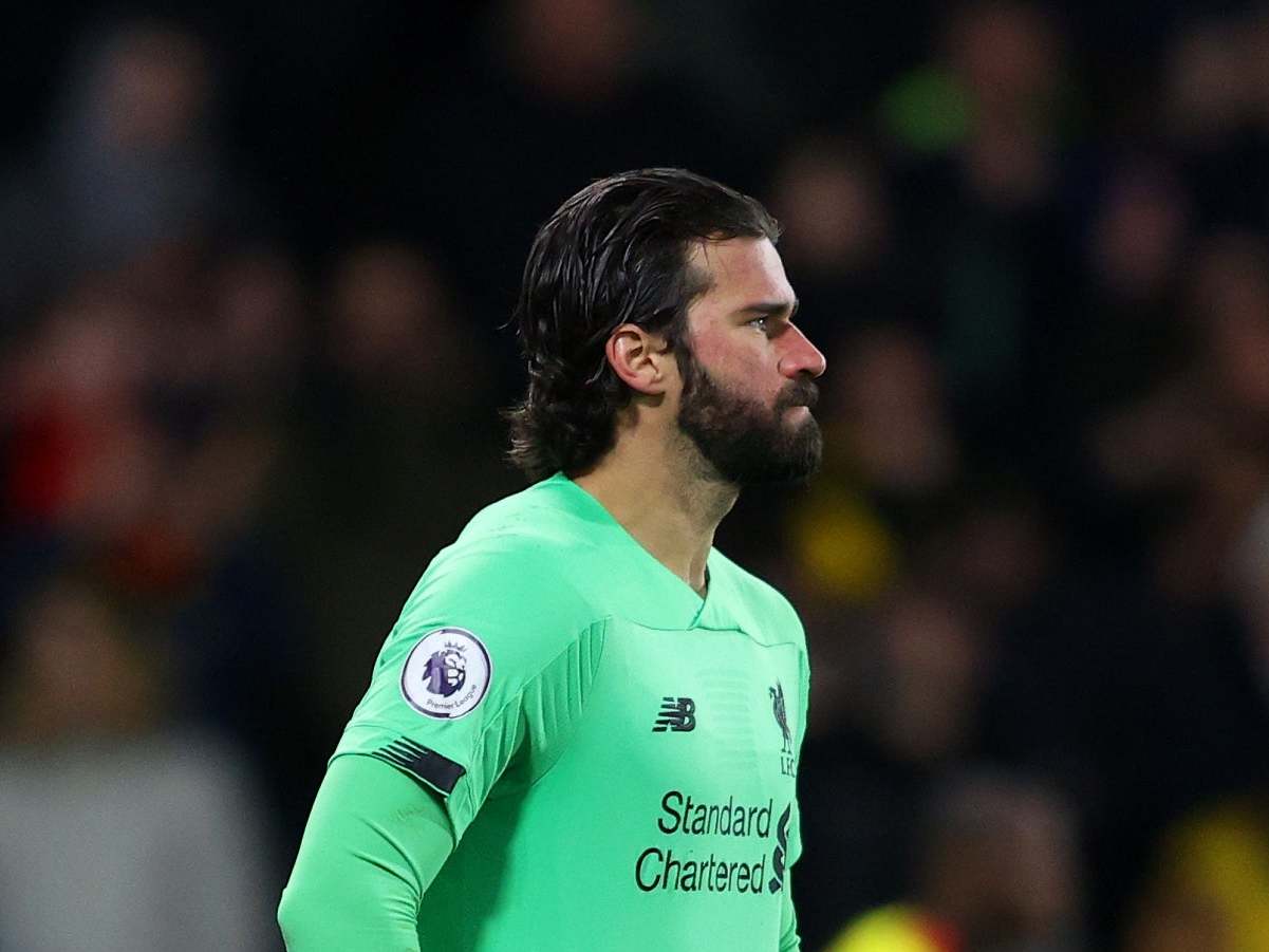 Alisson Becker of Liverpool