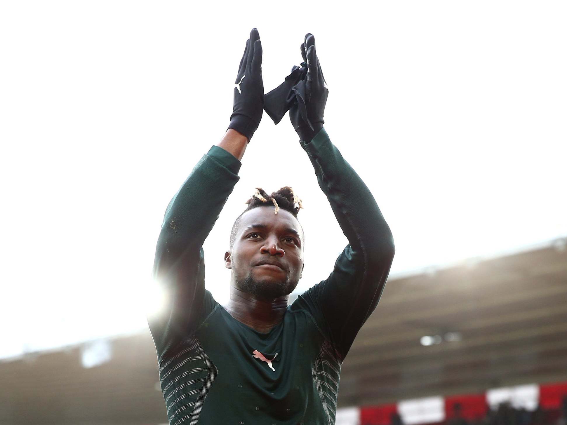 Allan Saint-Maximin celebrates his winner for the Magpies