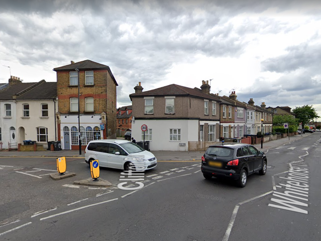 The teenage victim was found stabbed to death on a bus on this road in south London