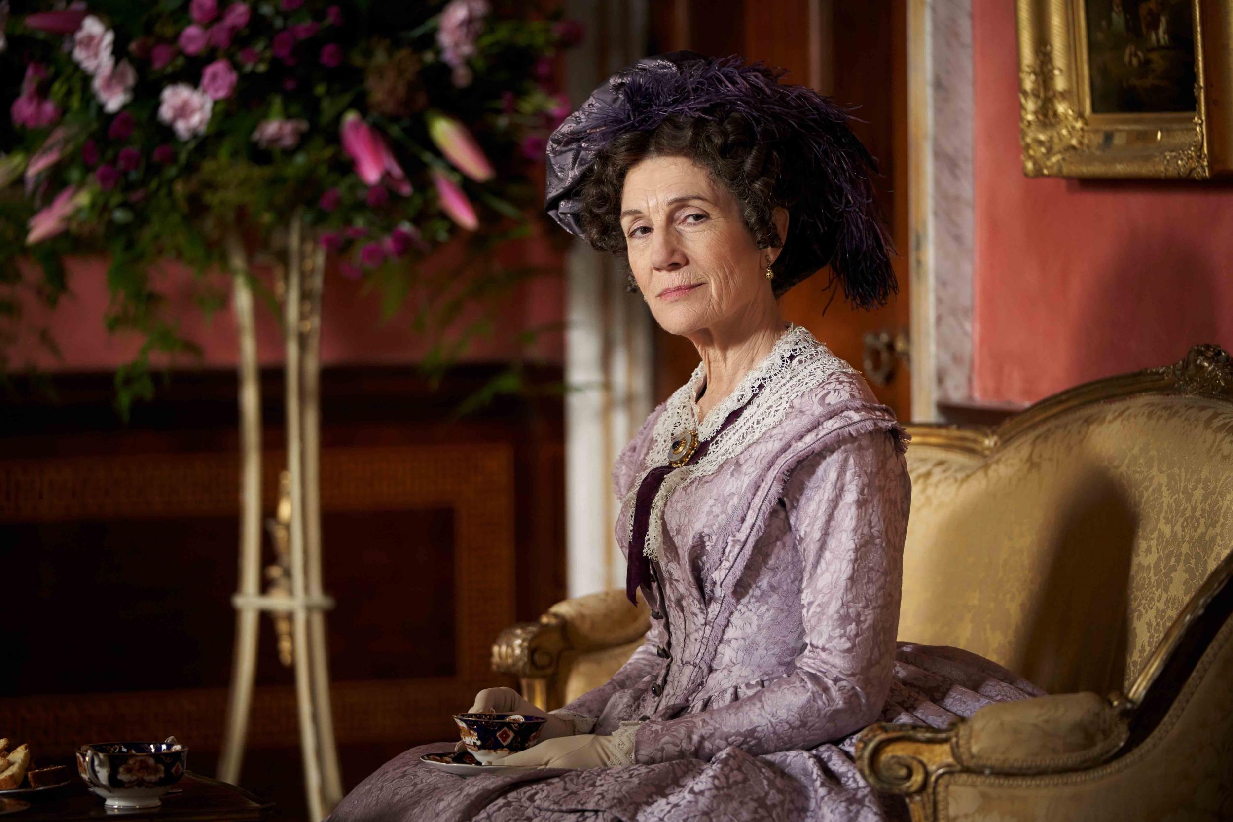 Harriet Walter as Lady Brockenhurst is the only ‘Downton Abbey’ star to return in Fellowes‘ new period drama