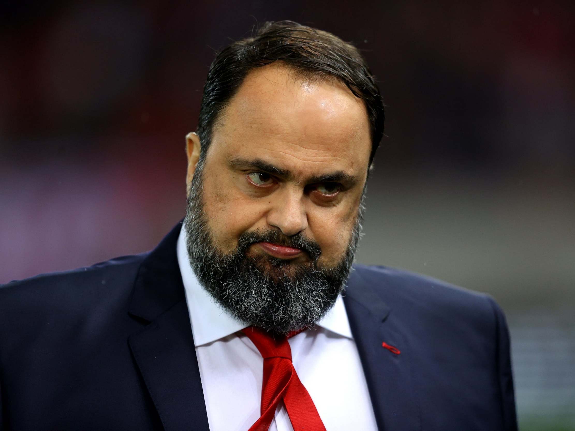 Evangelos Marinakis confirmed he has coronavirus on social media