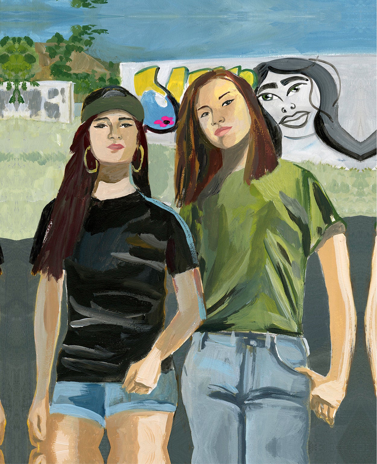 Mayki Ortega and Suam Fonseca