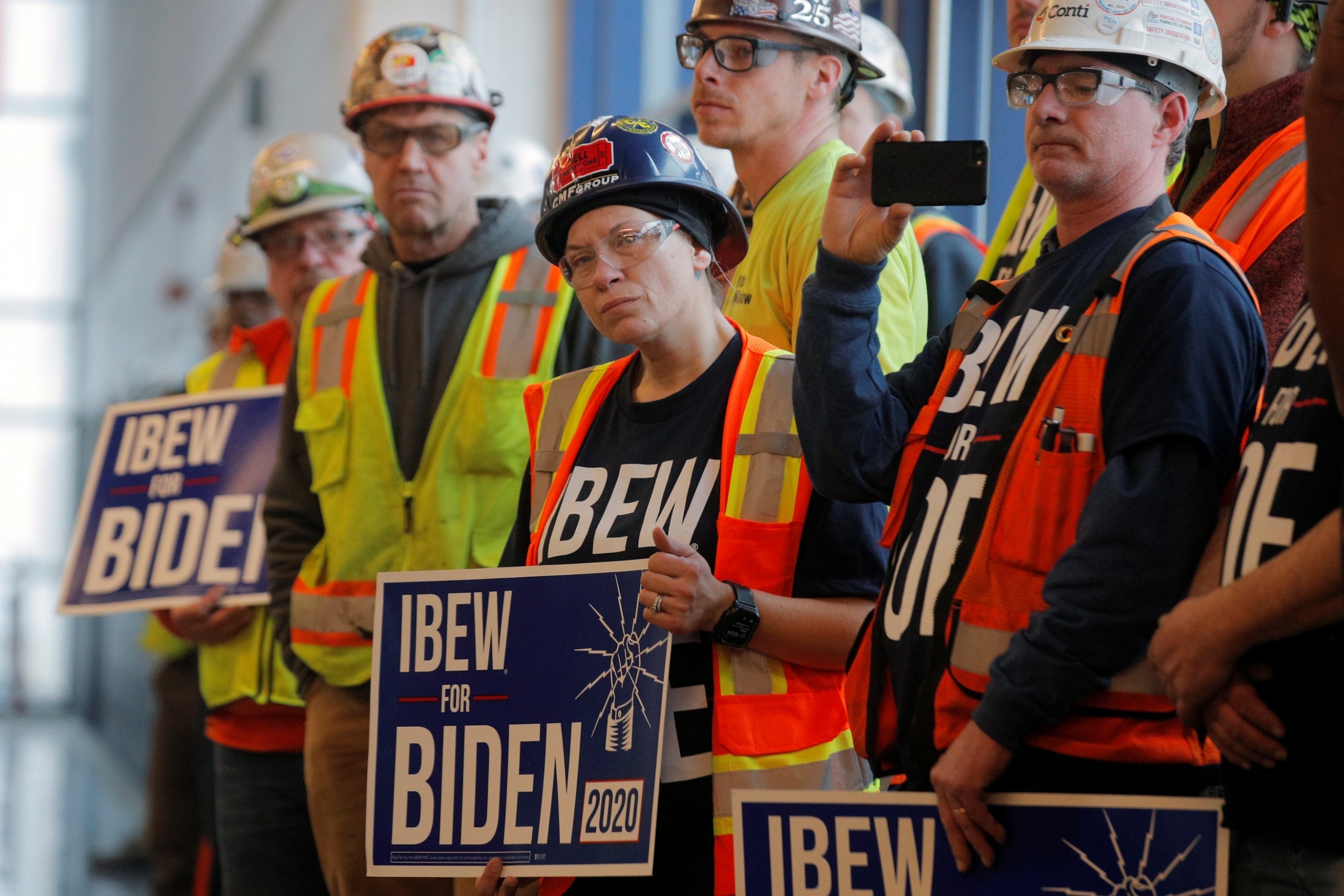 White men who chose Sanders over Clinton flock to Biden - exit polls