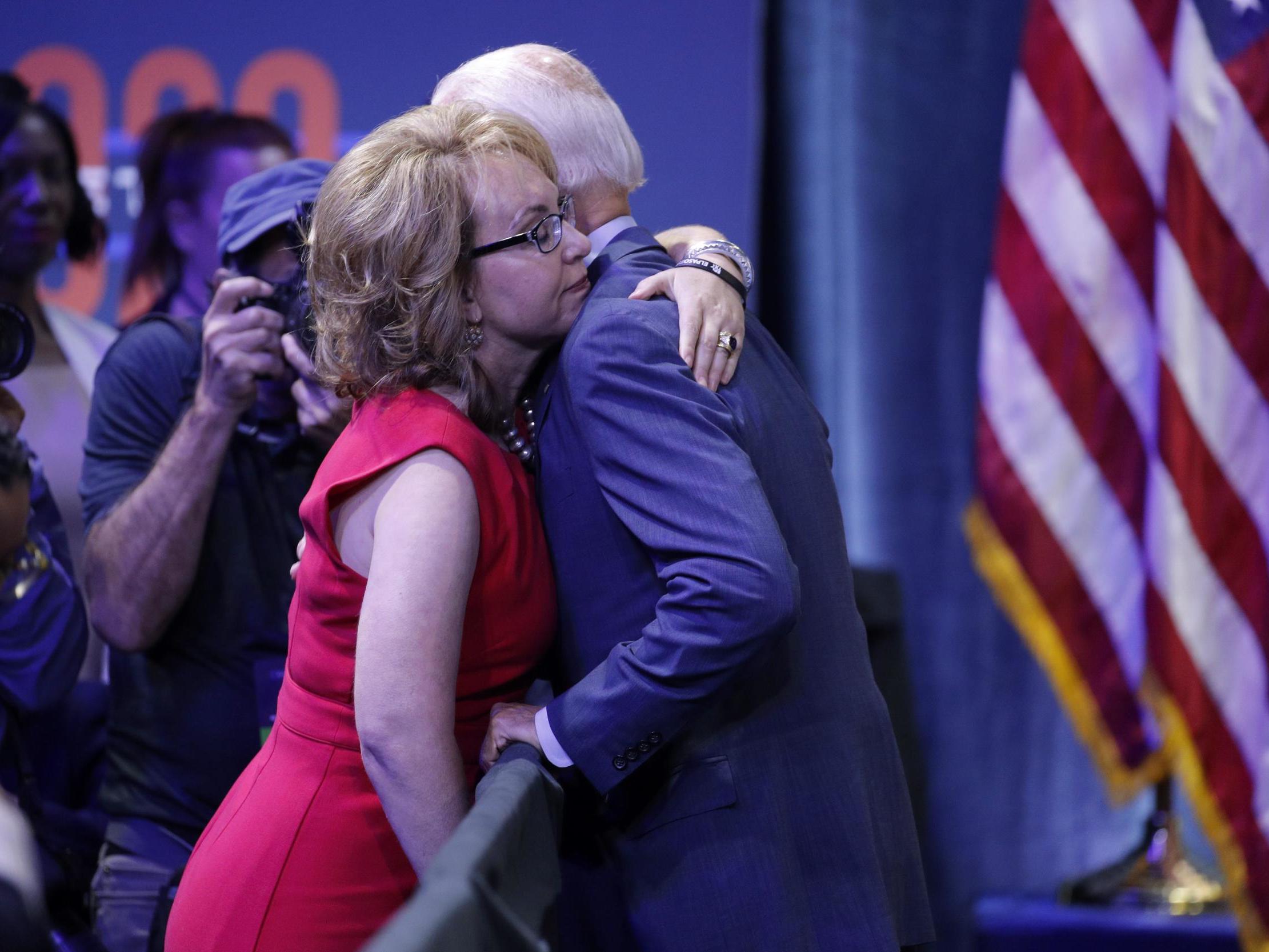 Gun control advocate Gabby Giffords endorses Joe Biden for president