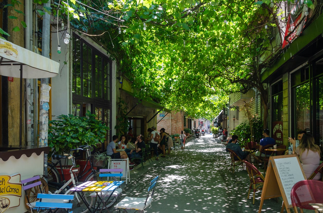 Head to the Karakoy district to shop (iStock)