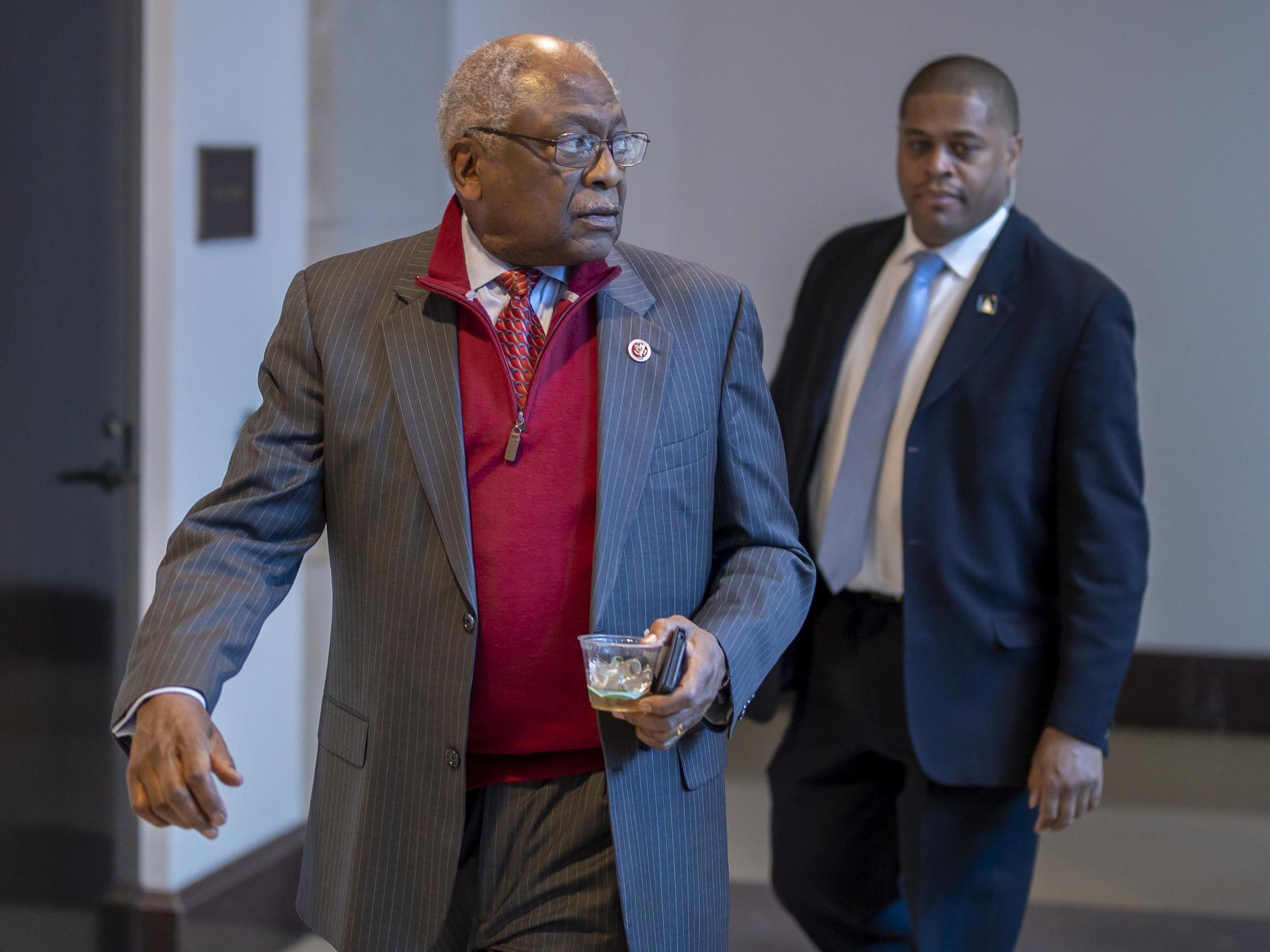 Mr Clyburn endorsed Joe Biden before the South Carolina primary