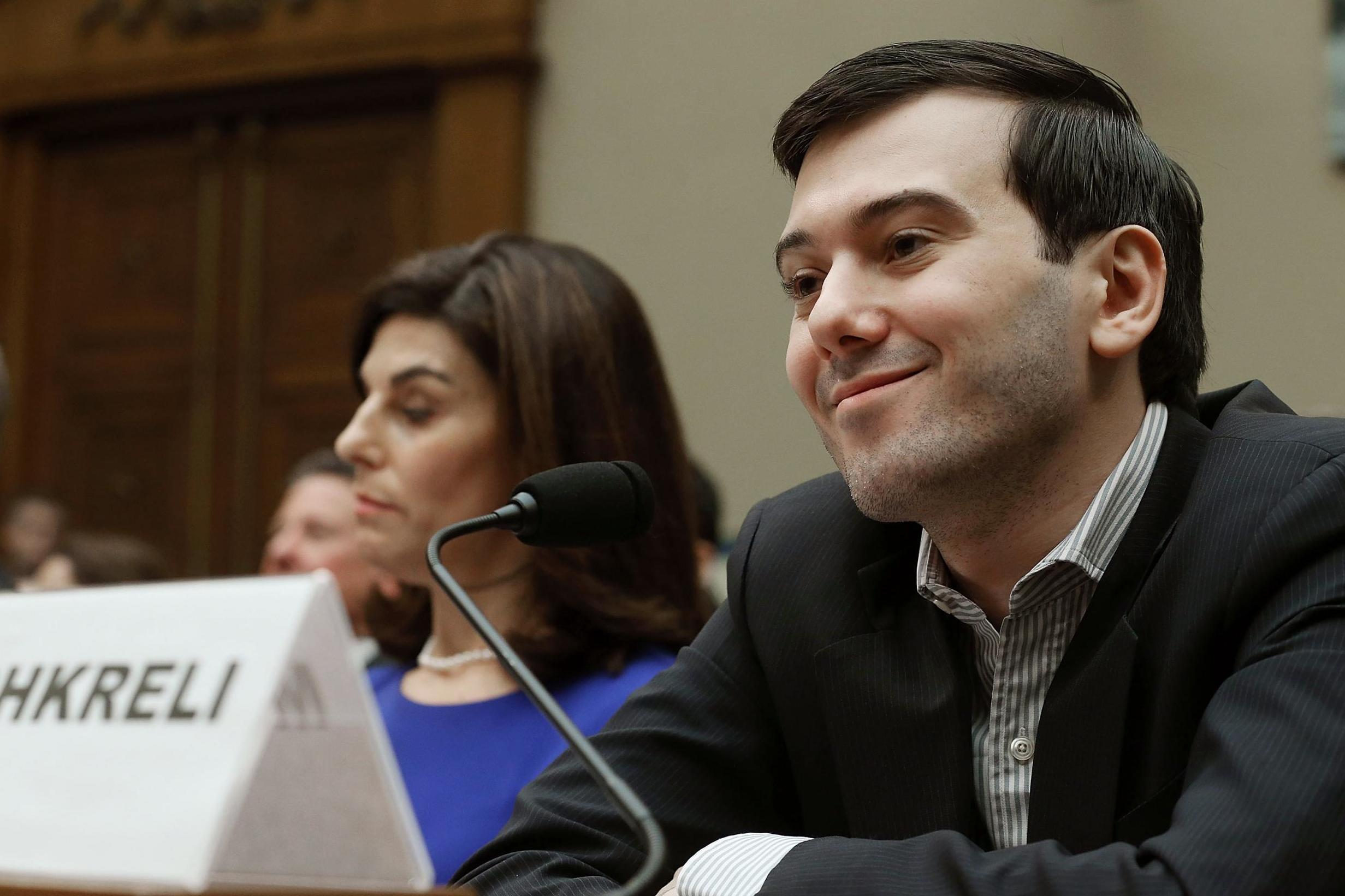 Martin Shkreli is seen by many as the embodiment of pharmaceutical profiteering (Getty)