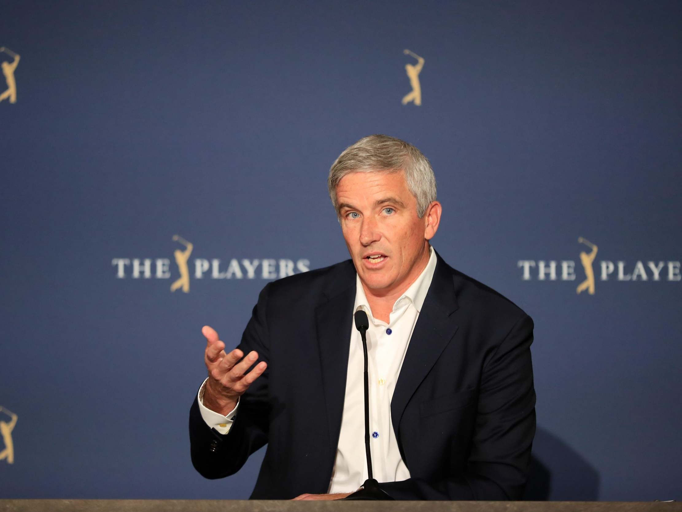 Jay Monahan explains the next steps the PGA Tour will take over coronavirus