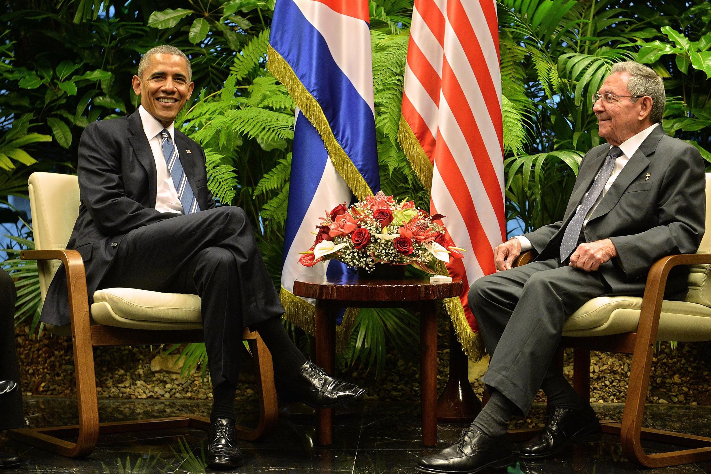 Obama became the first US president to visit the country since Calvin Coolidge in 1928 (AFP via Getty)