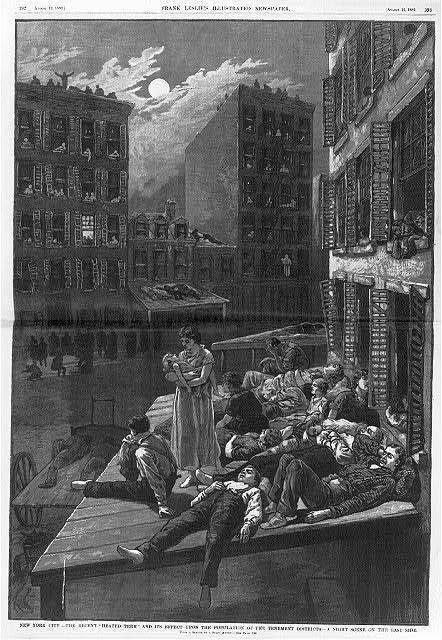 New York in 1882, from ‘Frank Leslie’s Illustrated Newspaper’