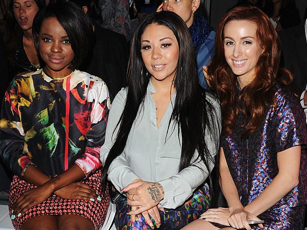 Taller in more ways: The reunited Mutya Keisha Siobhan in 2013 (Getty)