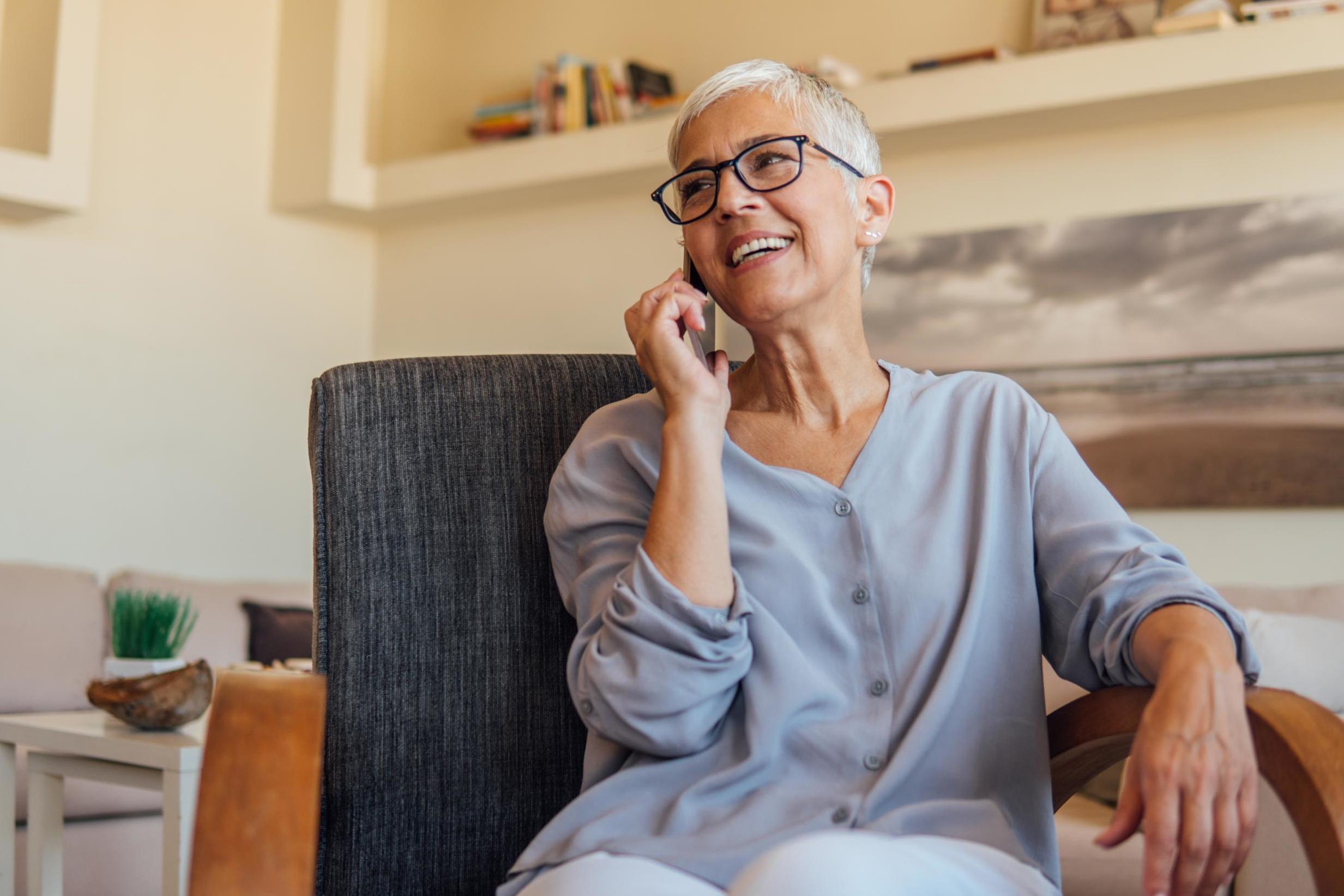 App lets people in isolation because of coronavirus talk to others around the world (Stock)