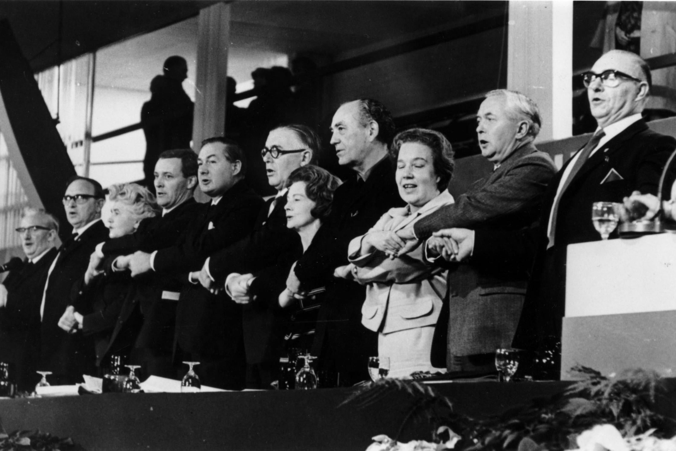 The 1966 Labour conference celebrated Wilson’s second election victory earlier that year