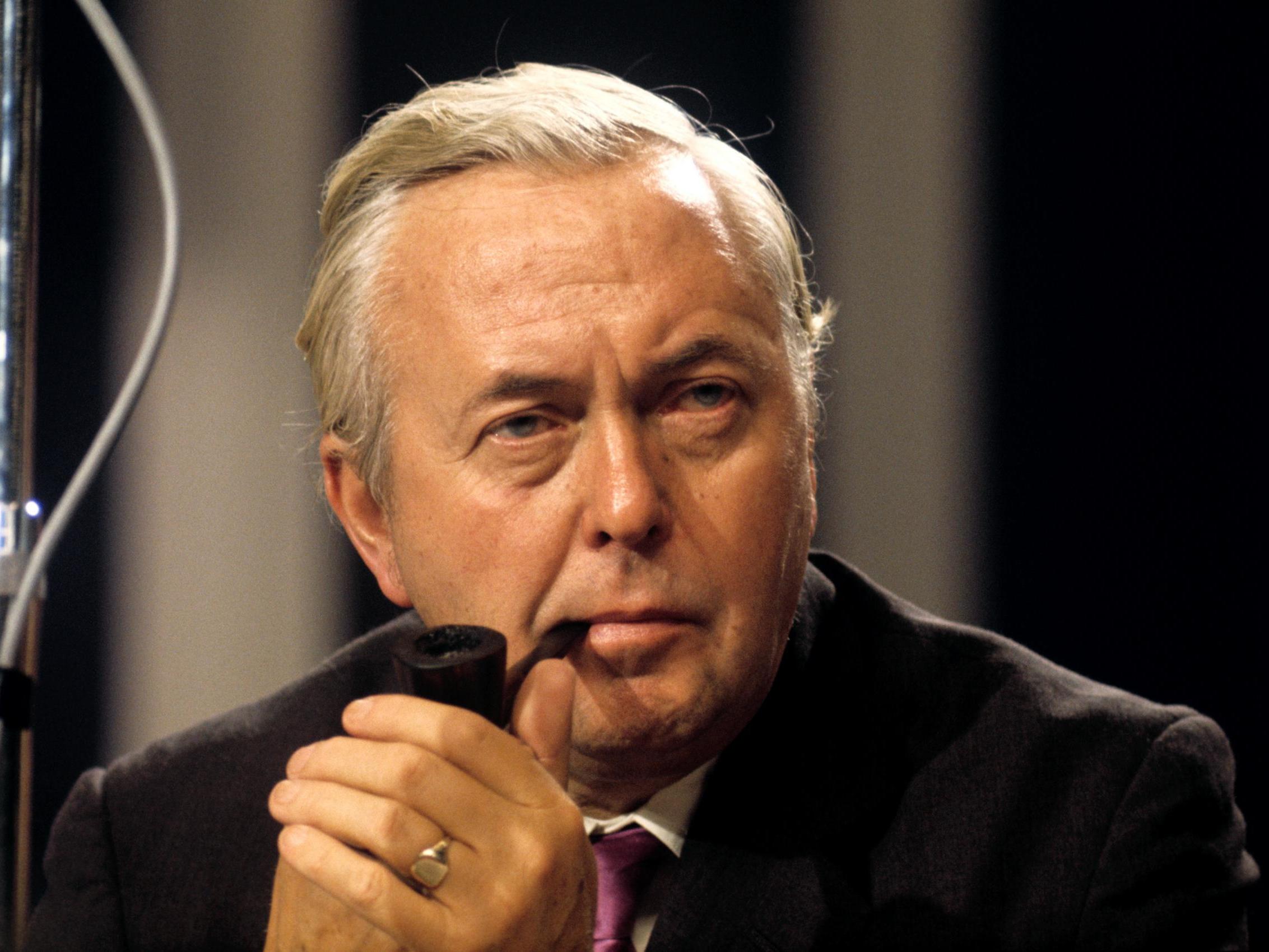 Full of puff: Wilson is the only Labour leader in the past 70 years, apart from Blair, to have won general elections