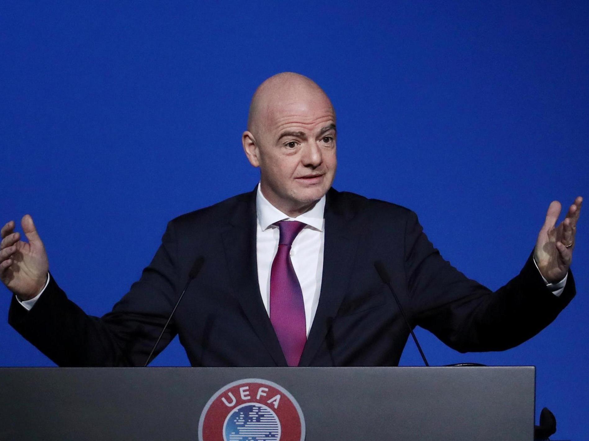 Fifa President Gianni Infantino