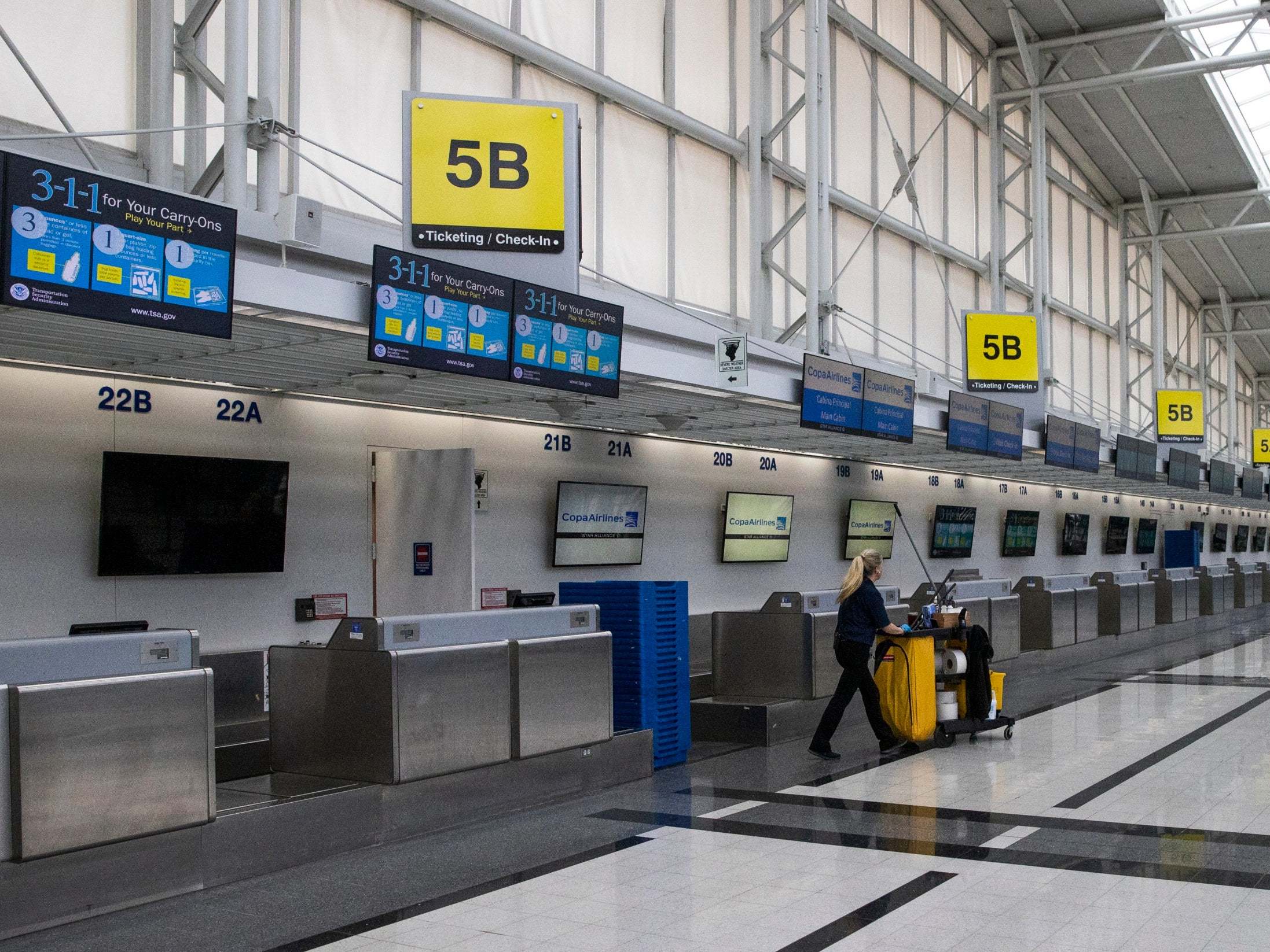 Woman boards flight without a ticket