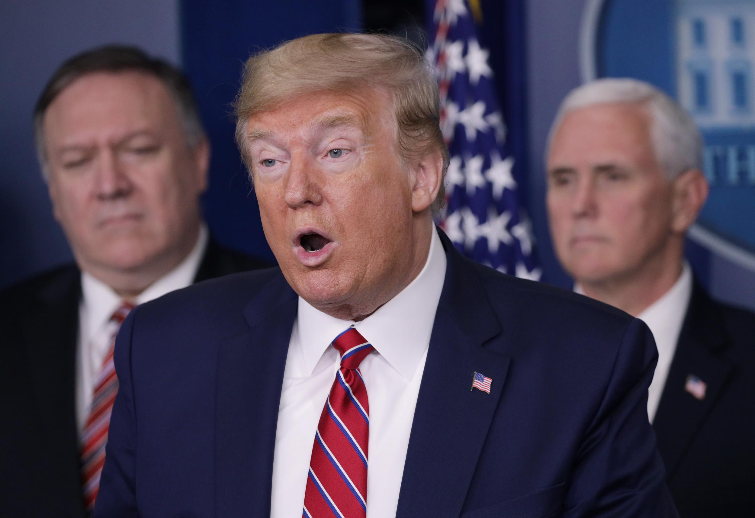 The president has long placed a tough border policy at centre of his policies