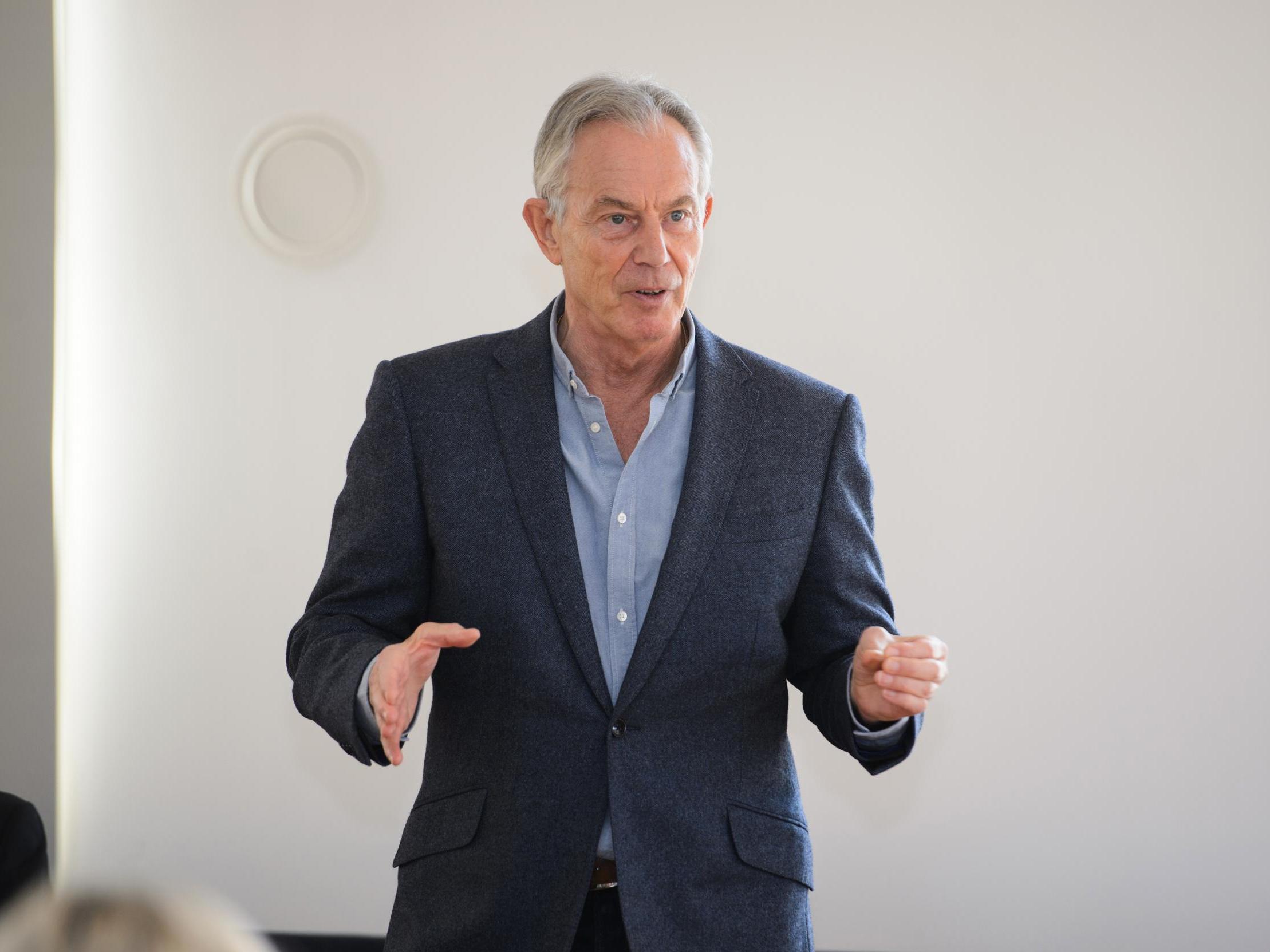 Mr Blair has urged the Government to "shift at speed" to building a mass testing regime, rather than continuing with targeted and controlled testing.