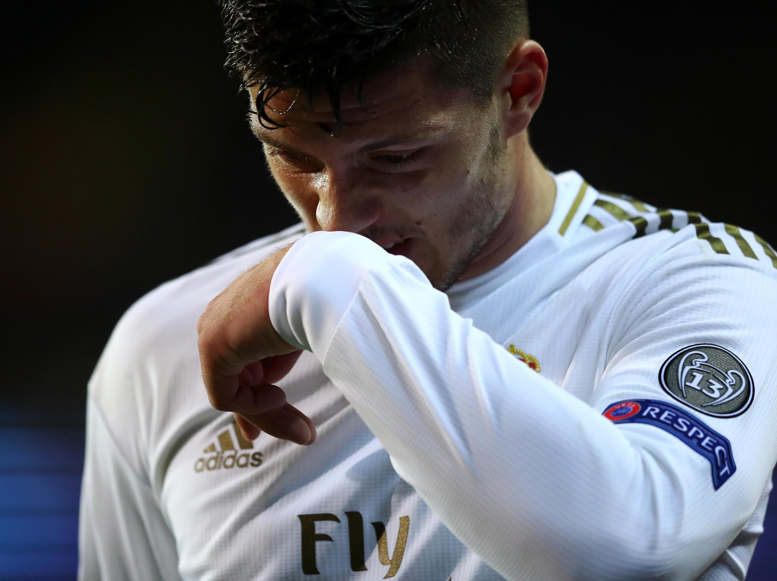 Luka Jovic was criticised for breaching self-isolation measures