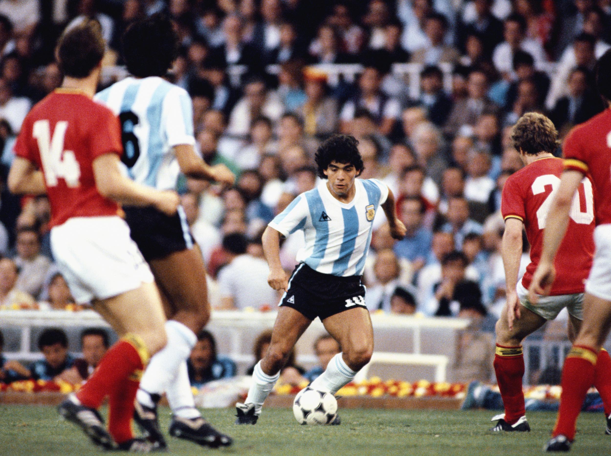 Diego Maradona will forever be one of the game's greats