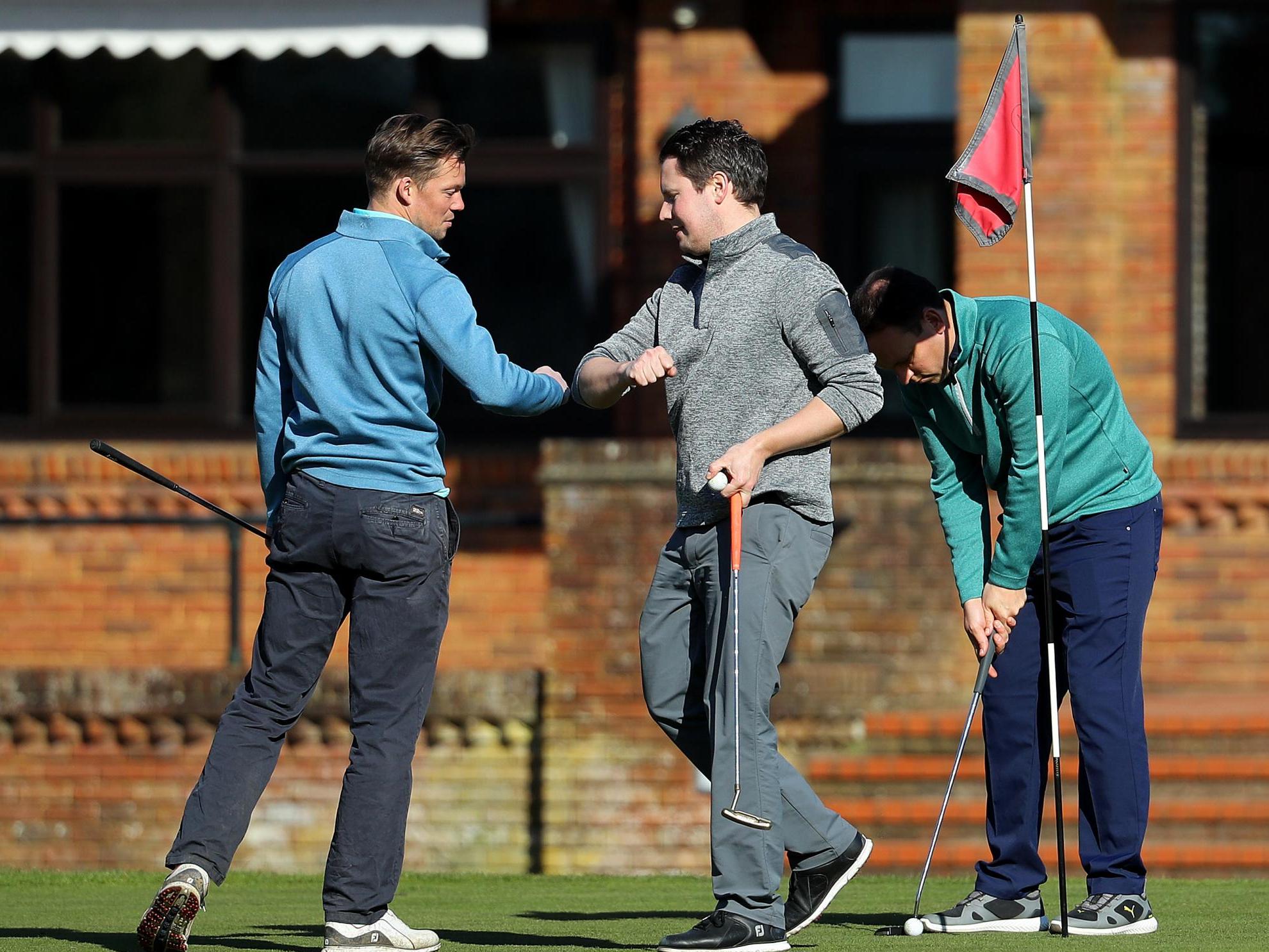 Are golf courses open during lockdown? 