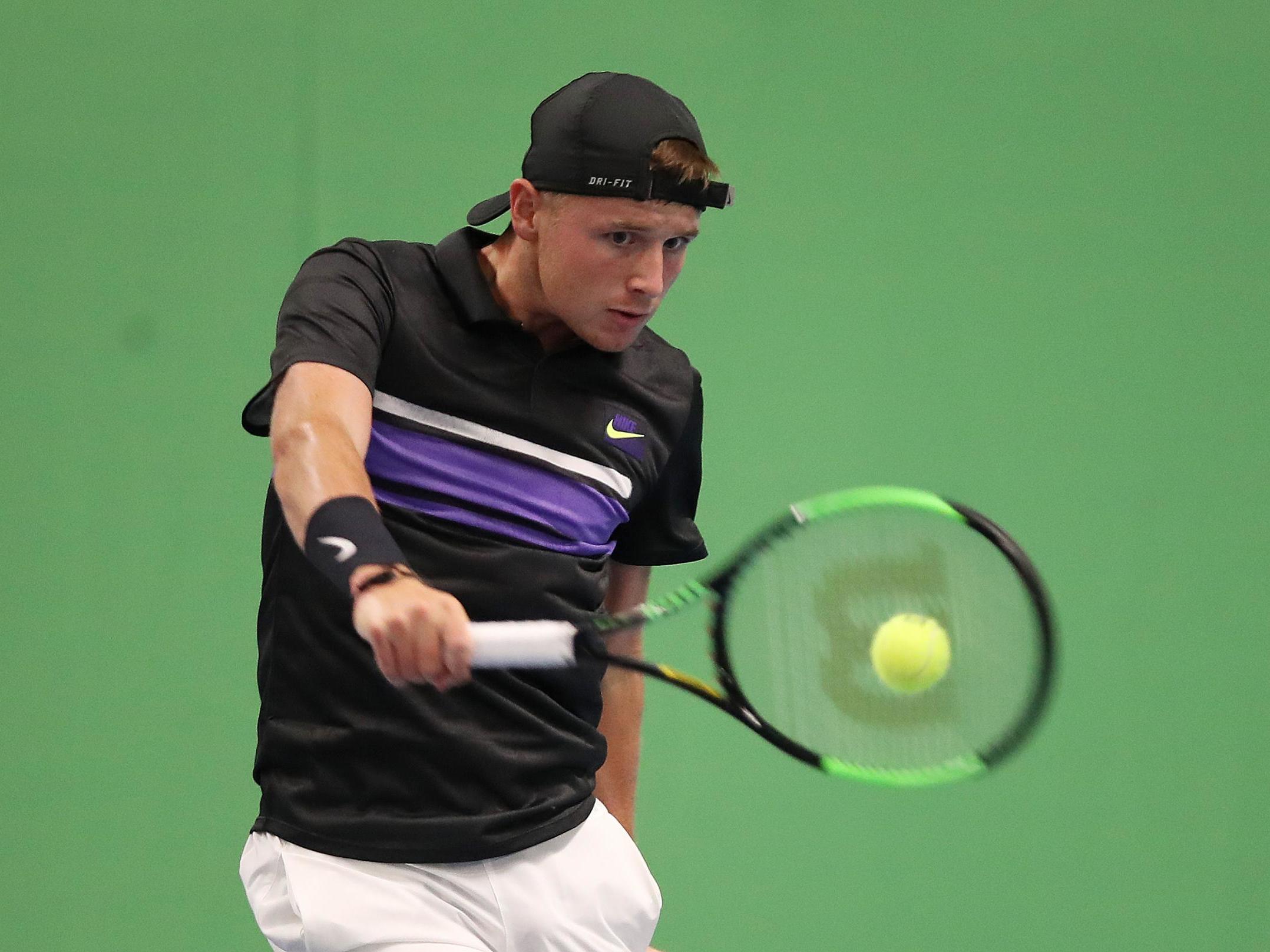Aidan McHugh in practice at Scotstoun Leisure Centre