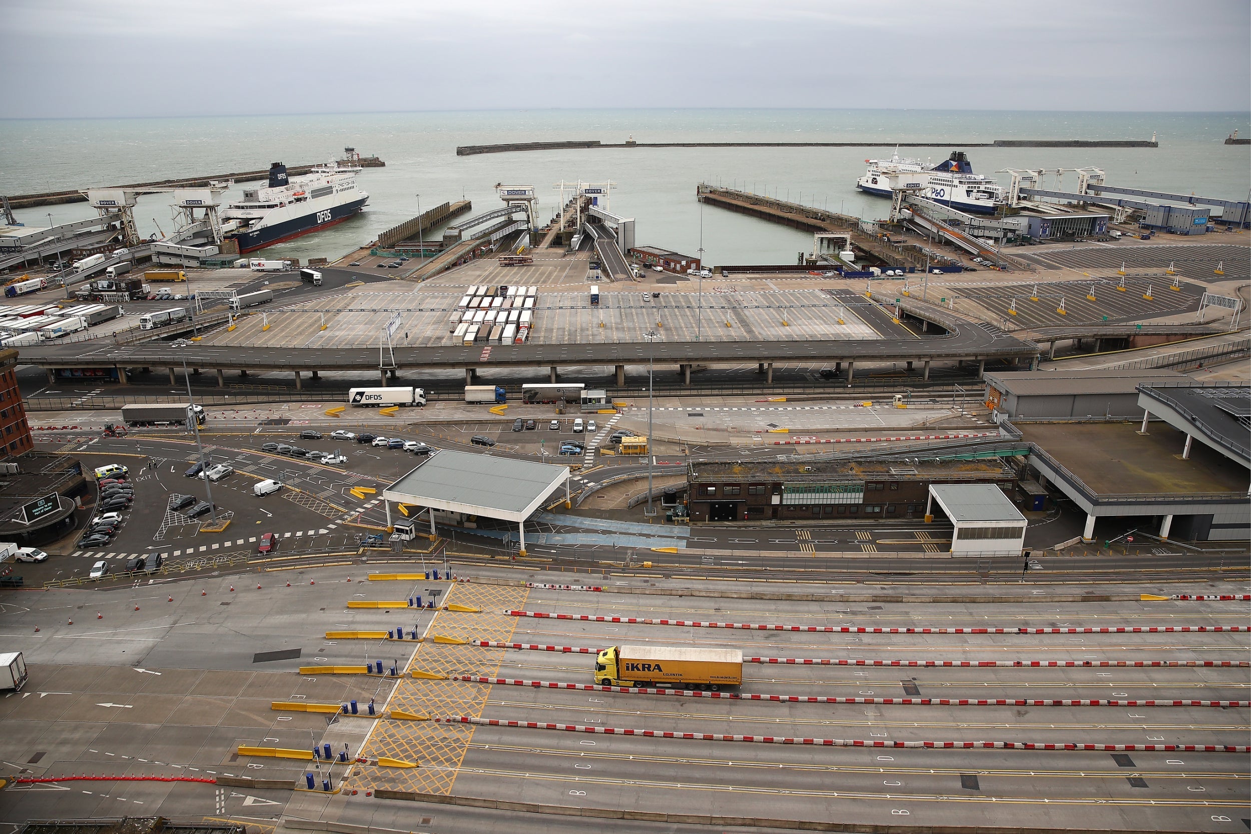 Dover is a key entry point for the UK’s just-in-time food imports